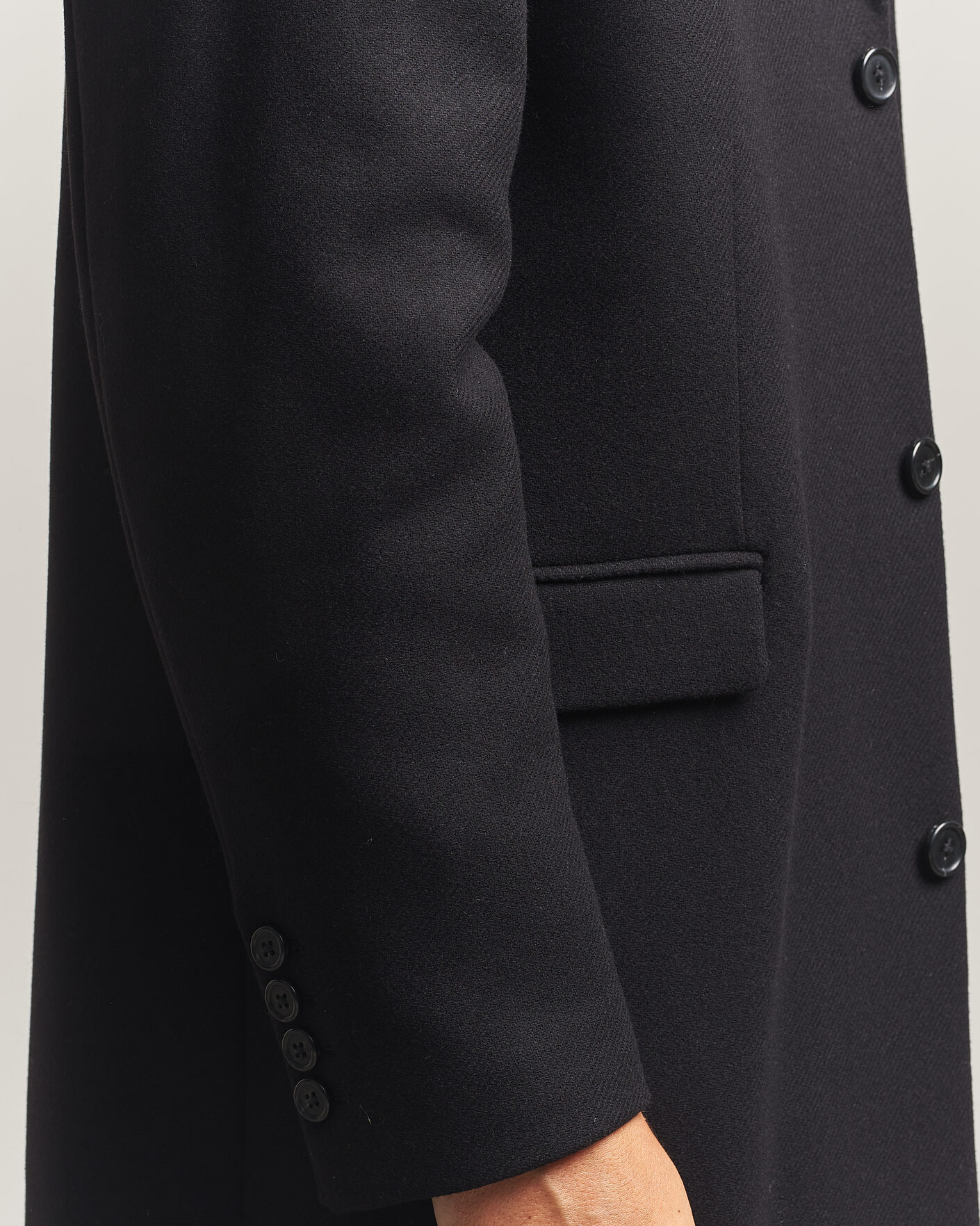 Hombres | Abrigos y chaquetas | Gant | Classic Wool/Cashmere Coat Black