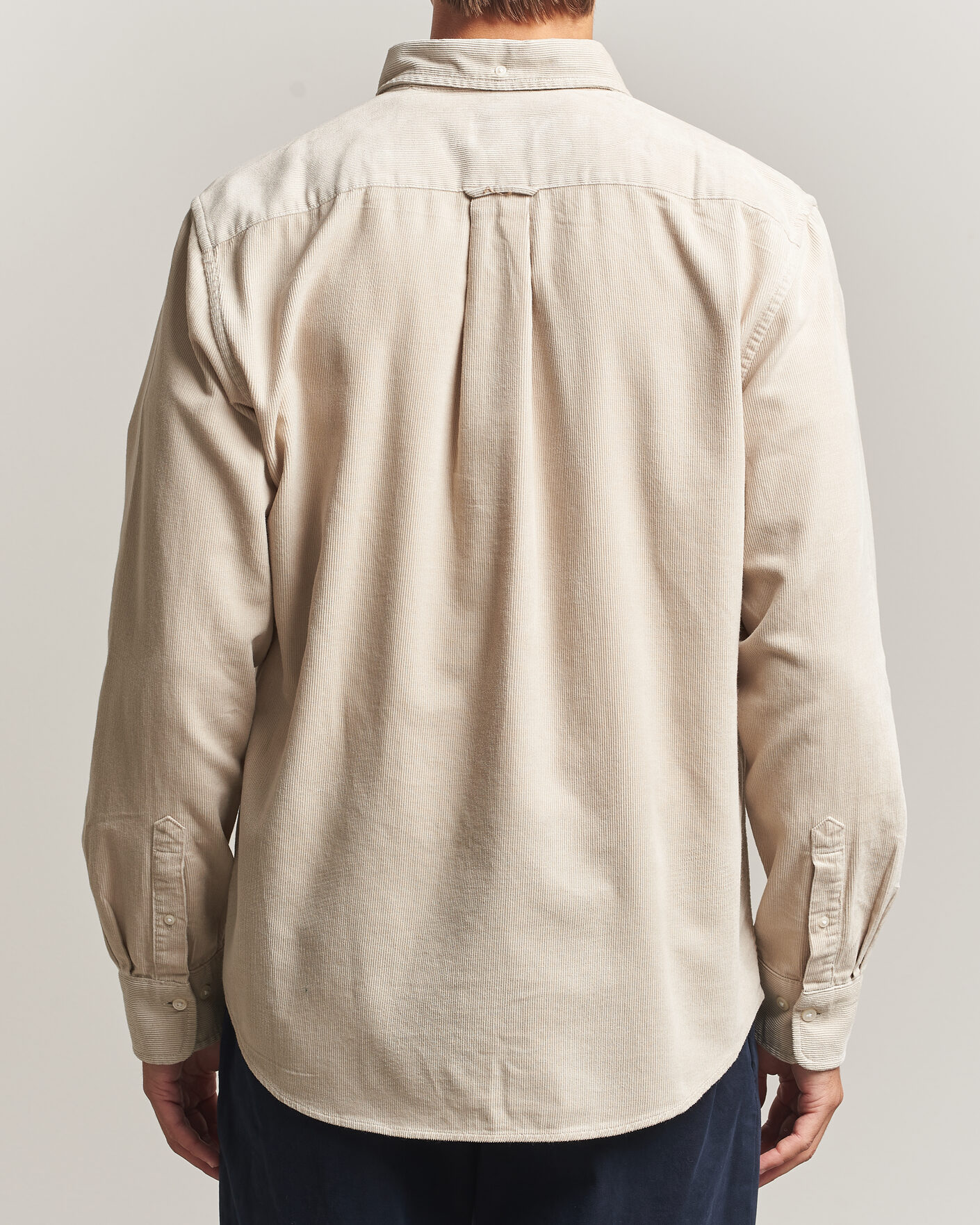 Hombres | Camisas | Gant | Regular Fit Corduroy Shirt Clay Beige