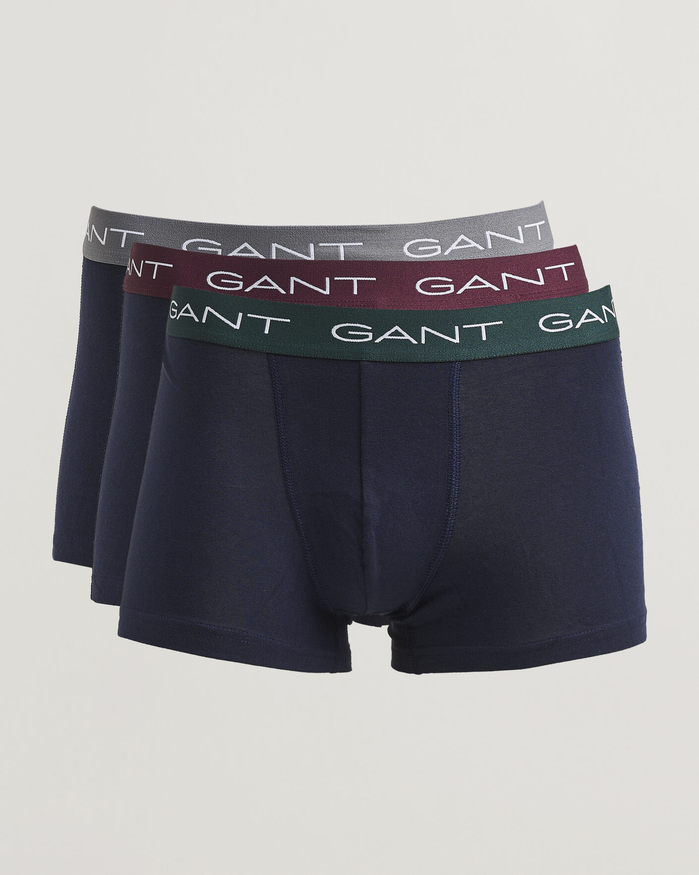Hombres | Ropa interior y calcetines | Gant | 3-Pack Trunk Evening Blue