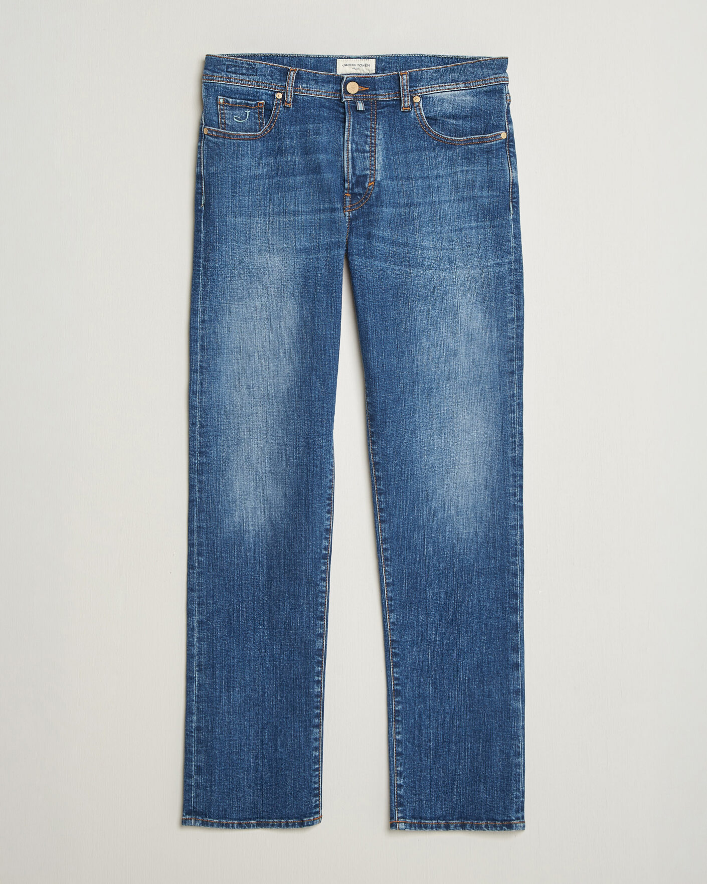 Hombres | Vaqueros | Jacob Cohën | Edos Regular Straight Fit Jeans Mid Blue
