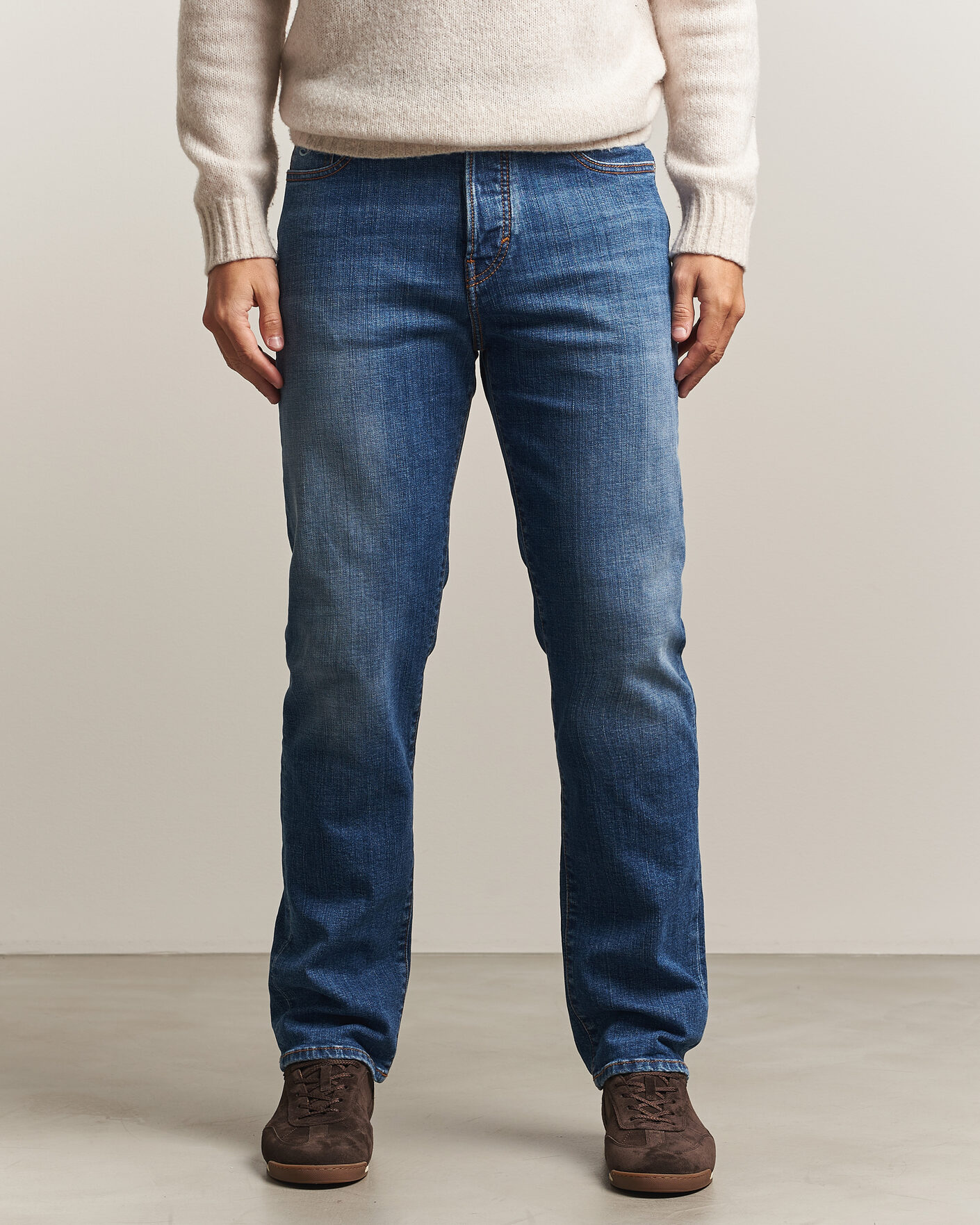 Hombres | Vaqueros | Jacob Cohën | Edos Regular Straight Fit Jeans Mid Blue
