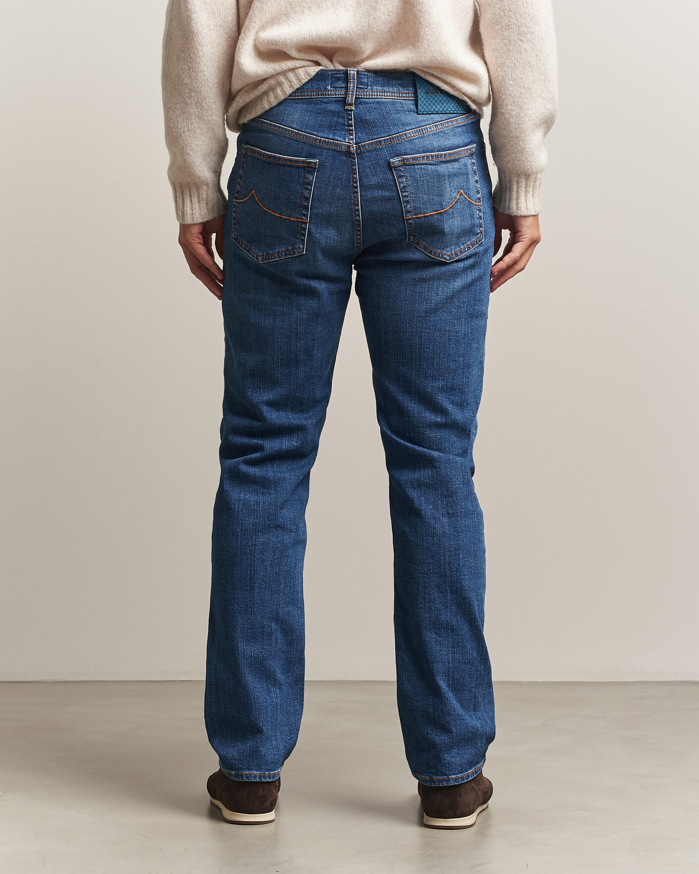 Hombres | Vaqueros | Jacob Cohën | Edos Regular Straight Fit Jeans Mid Blue