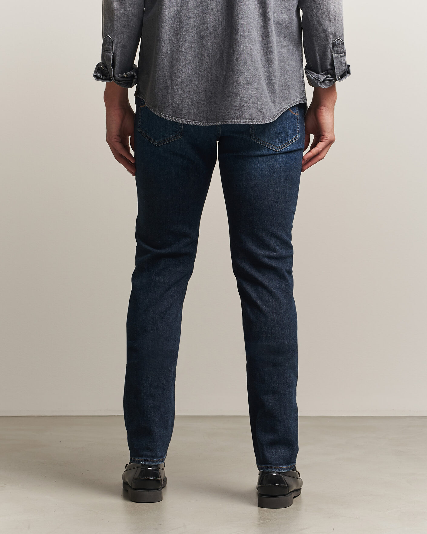 Hombres | Vaqueros | Jacob Cohën | Bard Slim Fit Apres Ski Patch Stretch Jeans Blue