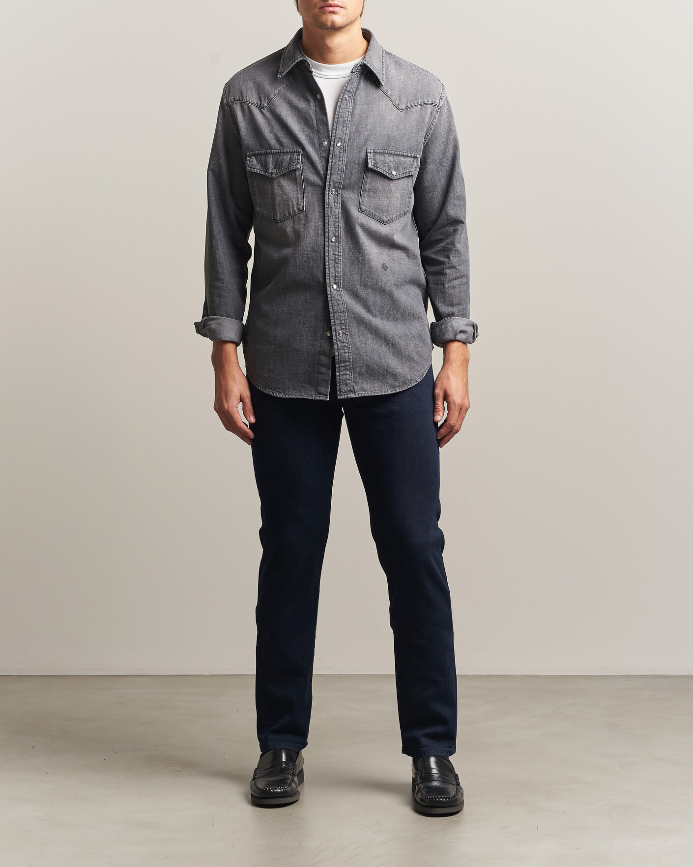 Hombres | Vaqueros | Jacob Cohën | Bard Slim Fit Stretch Jeans Overdyed Blue