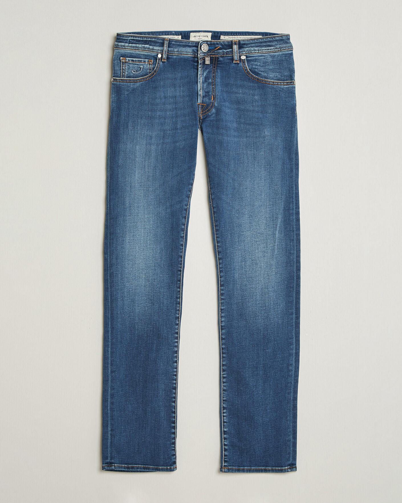 Hombres | Vaqueros | Jacob Cohën | Nick F1 Slim Fit Stretch Jeans Light Blue