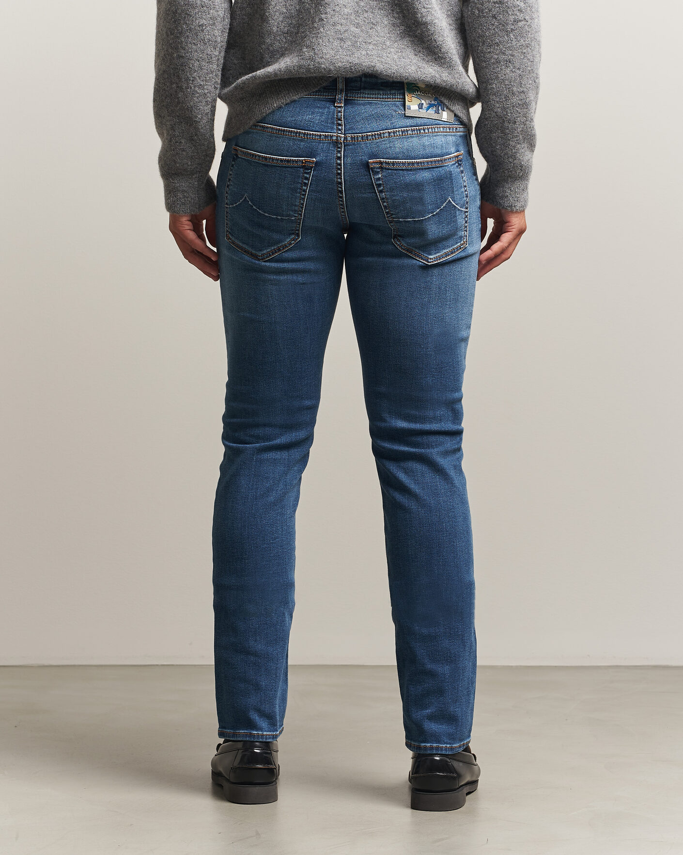 Hombres | Vaqueros | Jacob Cohën | Nick F1 Slim Fit Stretch Jeans Light Blue