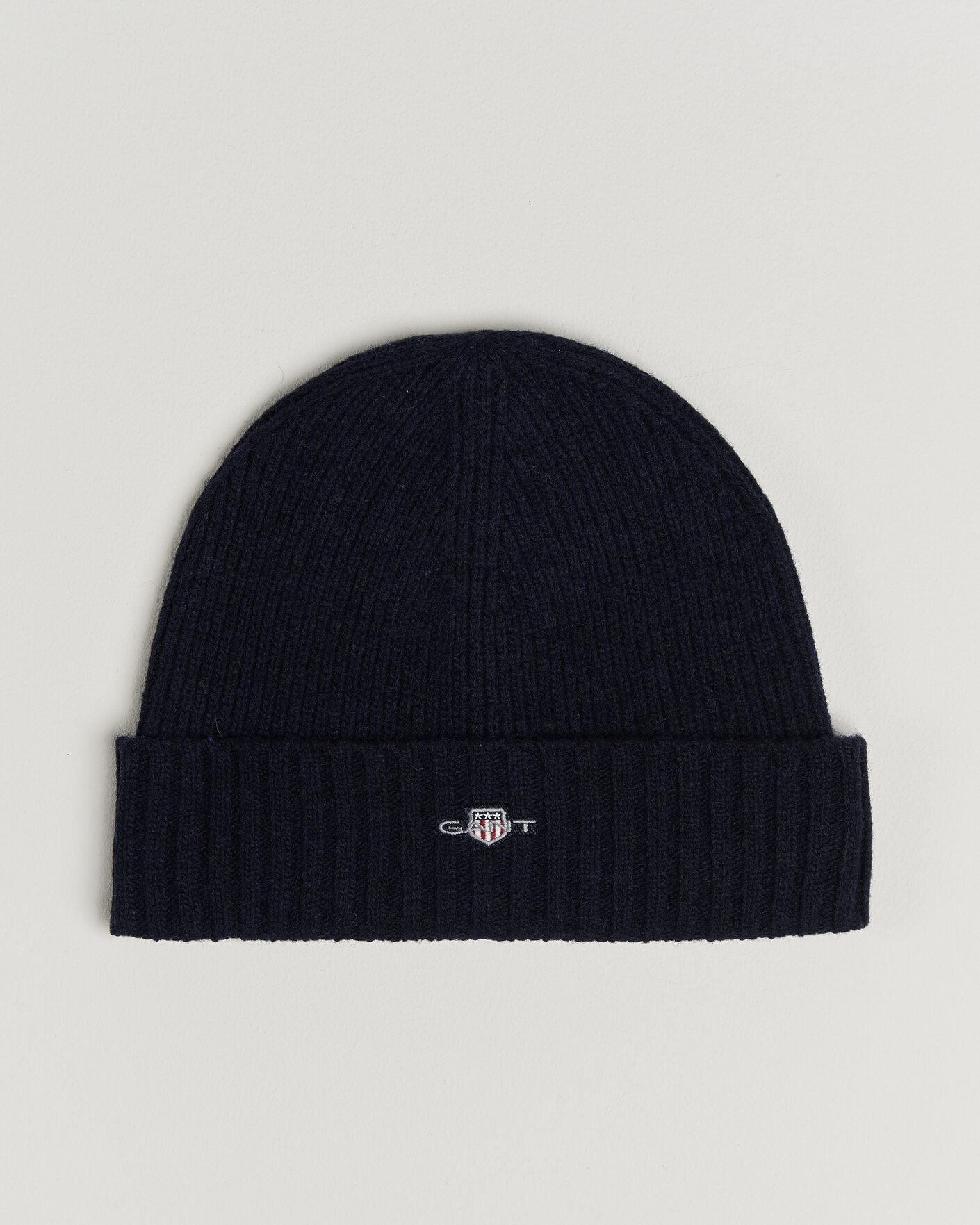 Hombres | Gorros | Gant | Wool Beanie Marine