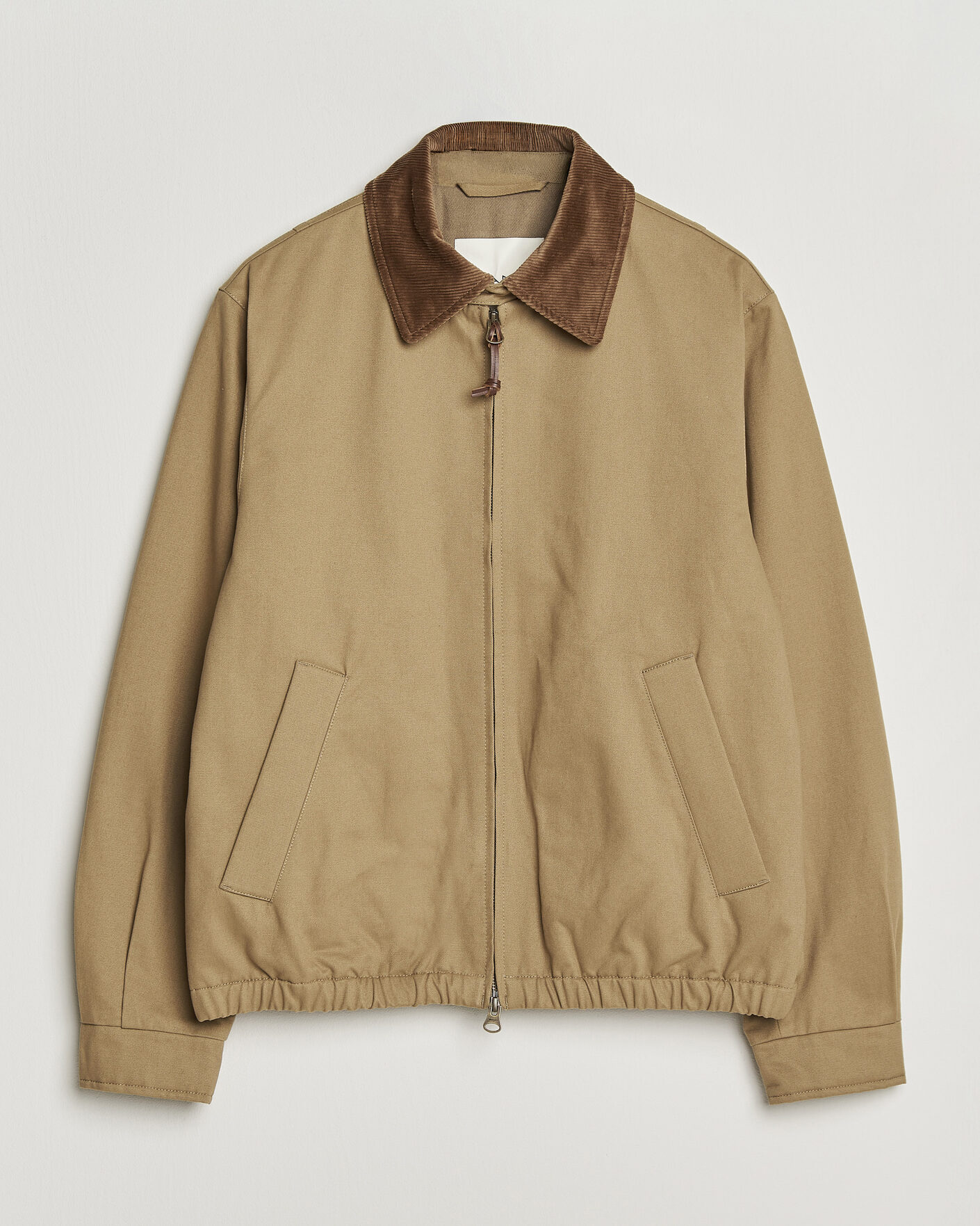 Hombres | Abrigos y chaquetas | Gant | Moleskin Harrington Jacket Light Taupe
