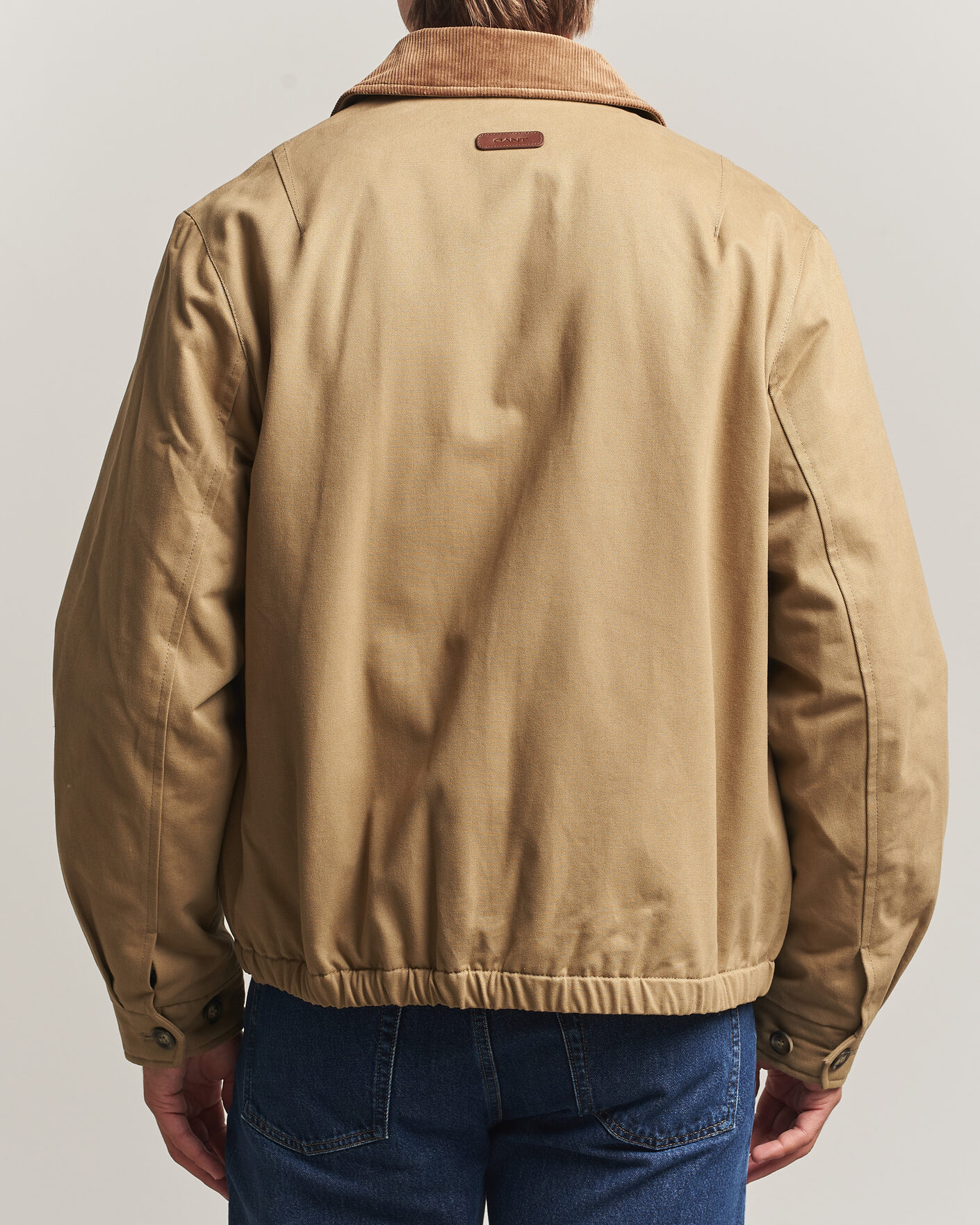 Hombres | Abrigos y chaquetas | Gant | Moleskin Harrington Jacket Light Taupe