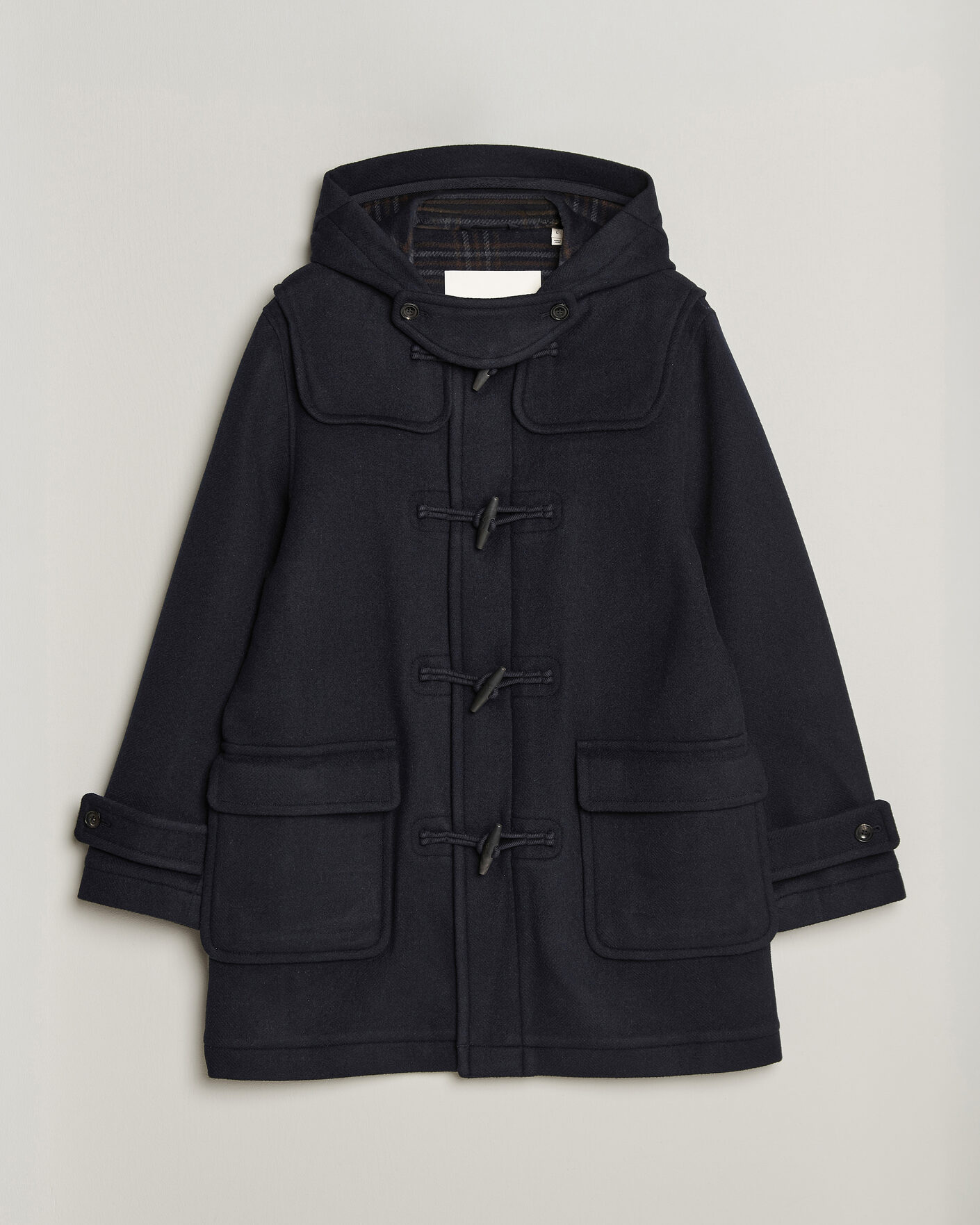 Hombres | Abrigos y chaquetas | Gant | Classic Wool Duffle Coat Evening Blue