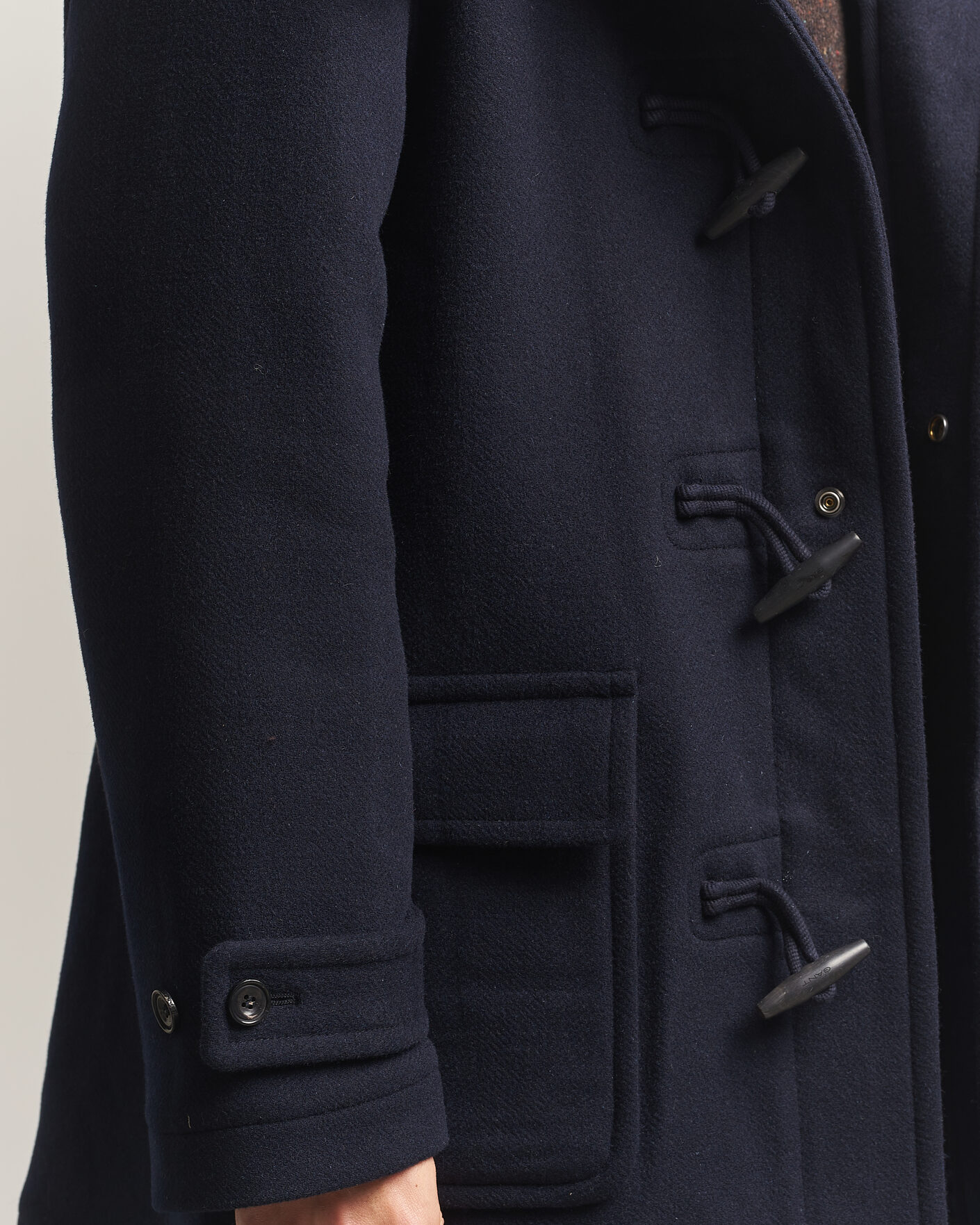 Hombres | Abrigos y chaquetas | Gant | Classic Wool Duffle Coat Evening Blue