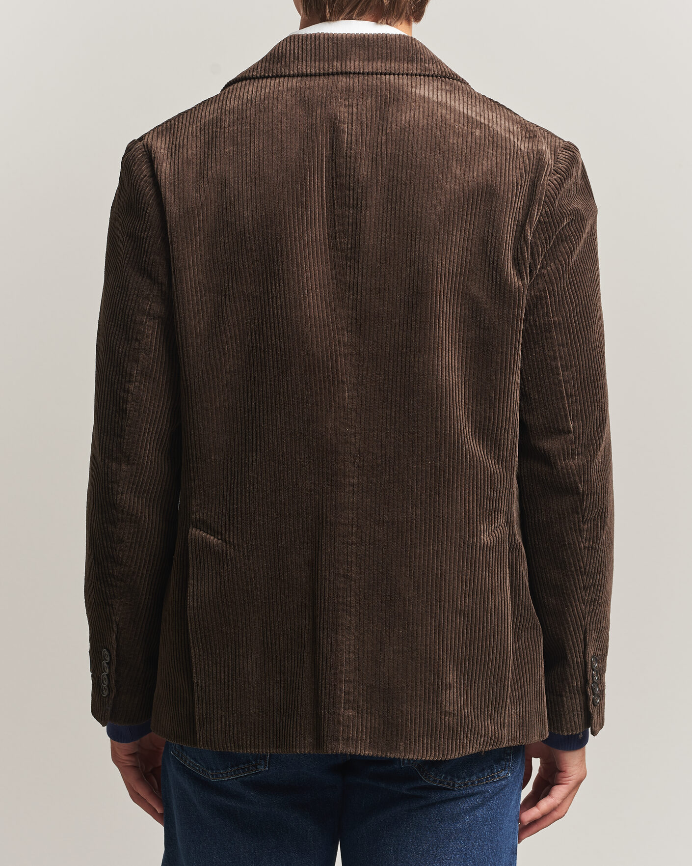Hombres | Blazers | Gant | Corduroy Blazer Black Brown