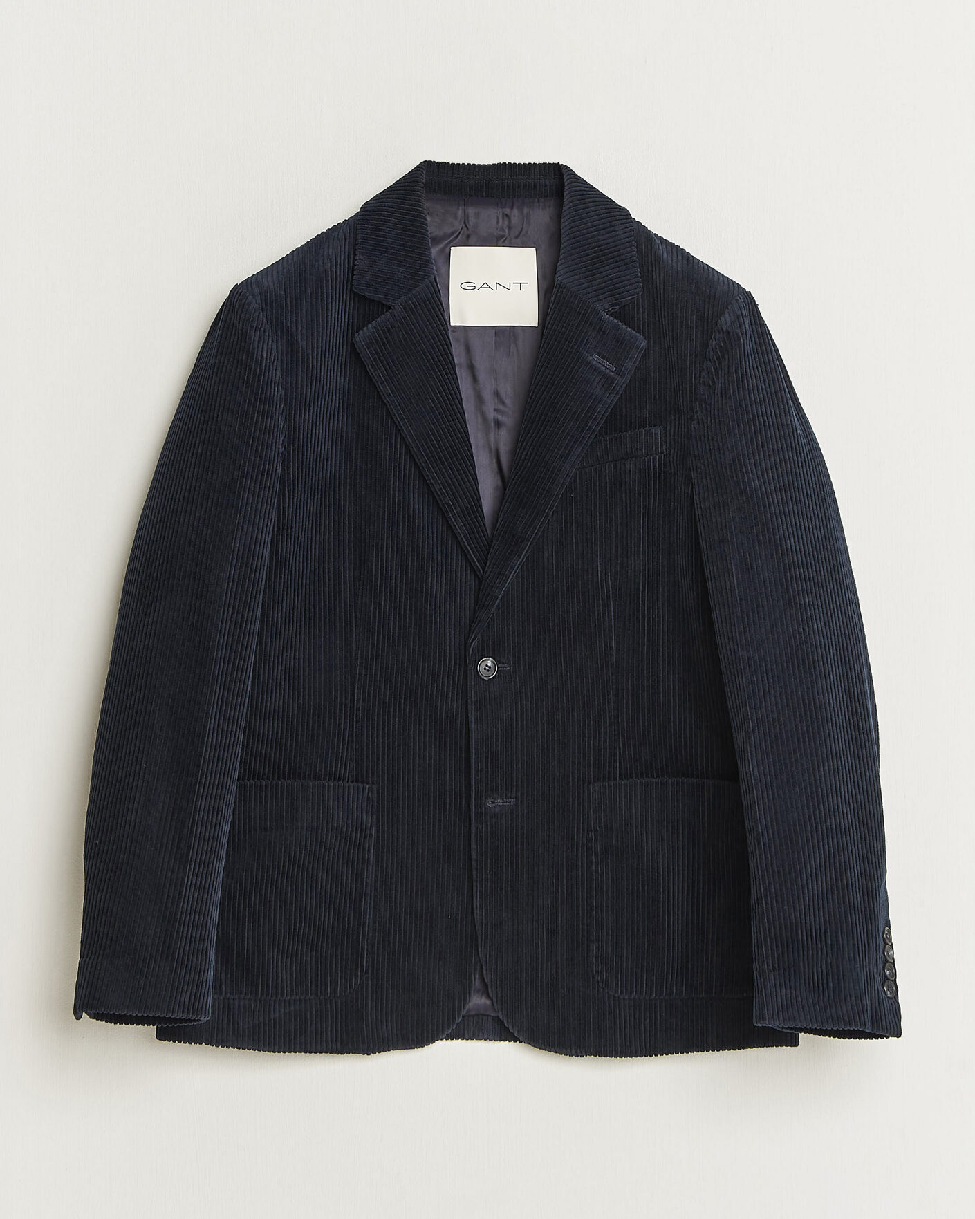 Hombres | Blazers | Gant | Corduroy Blazer Evening Blue
