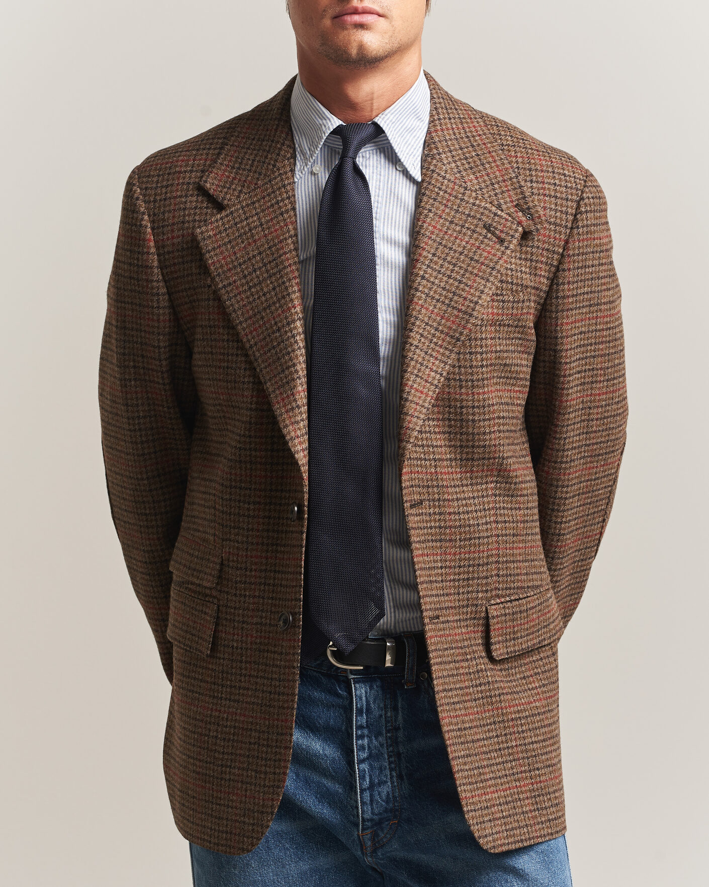 Hombres | Abrigos y chaquetas | Gant | British Tweed Blazer Shadow Brown