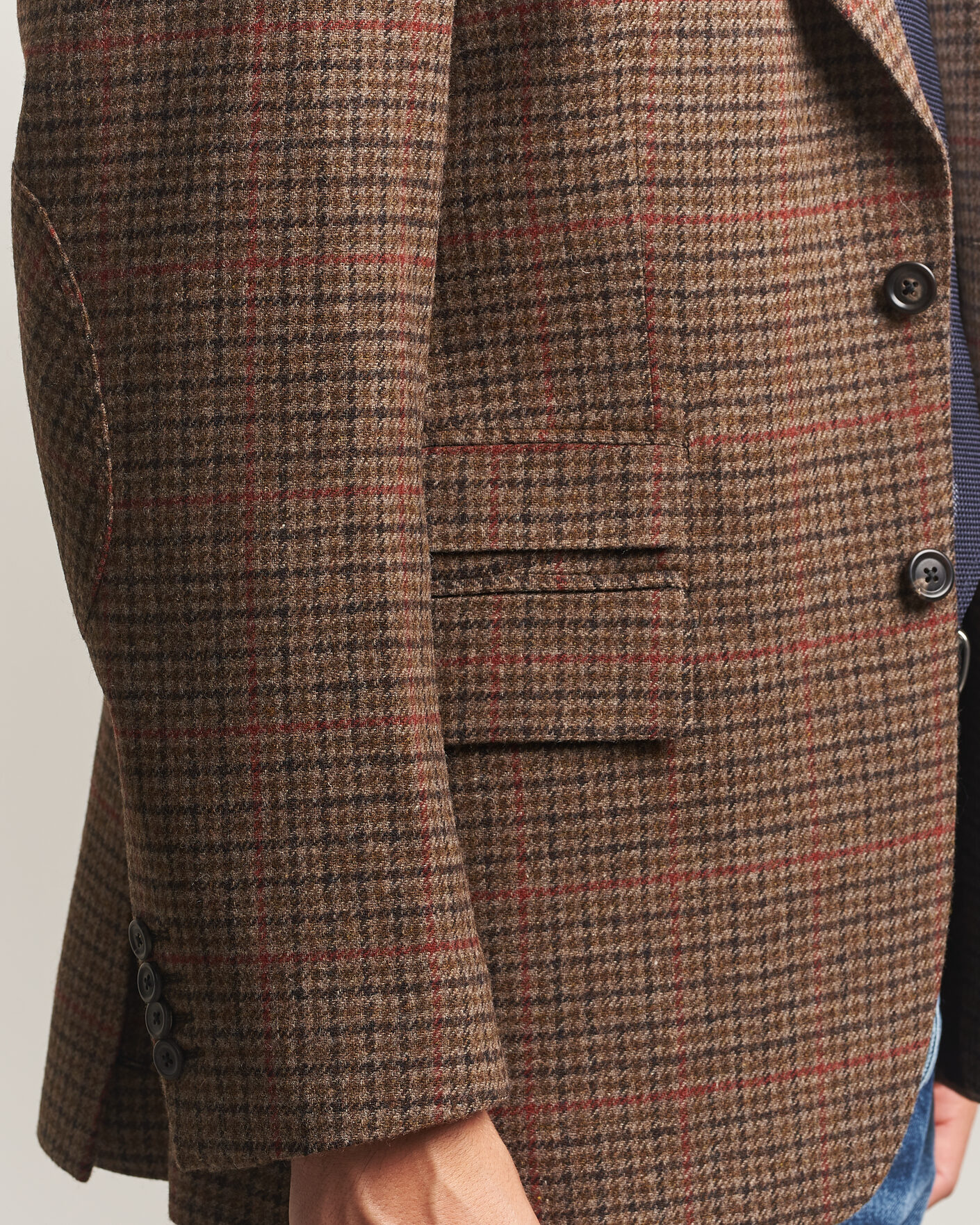 Hombres | Abrigos y chaquetas | Gant | British Tweed Blazer Shadow Brown