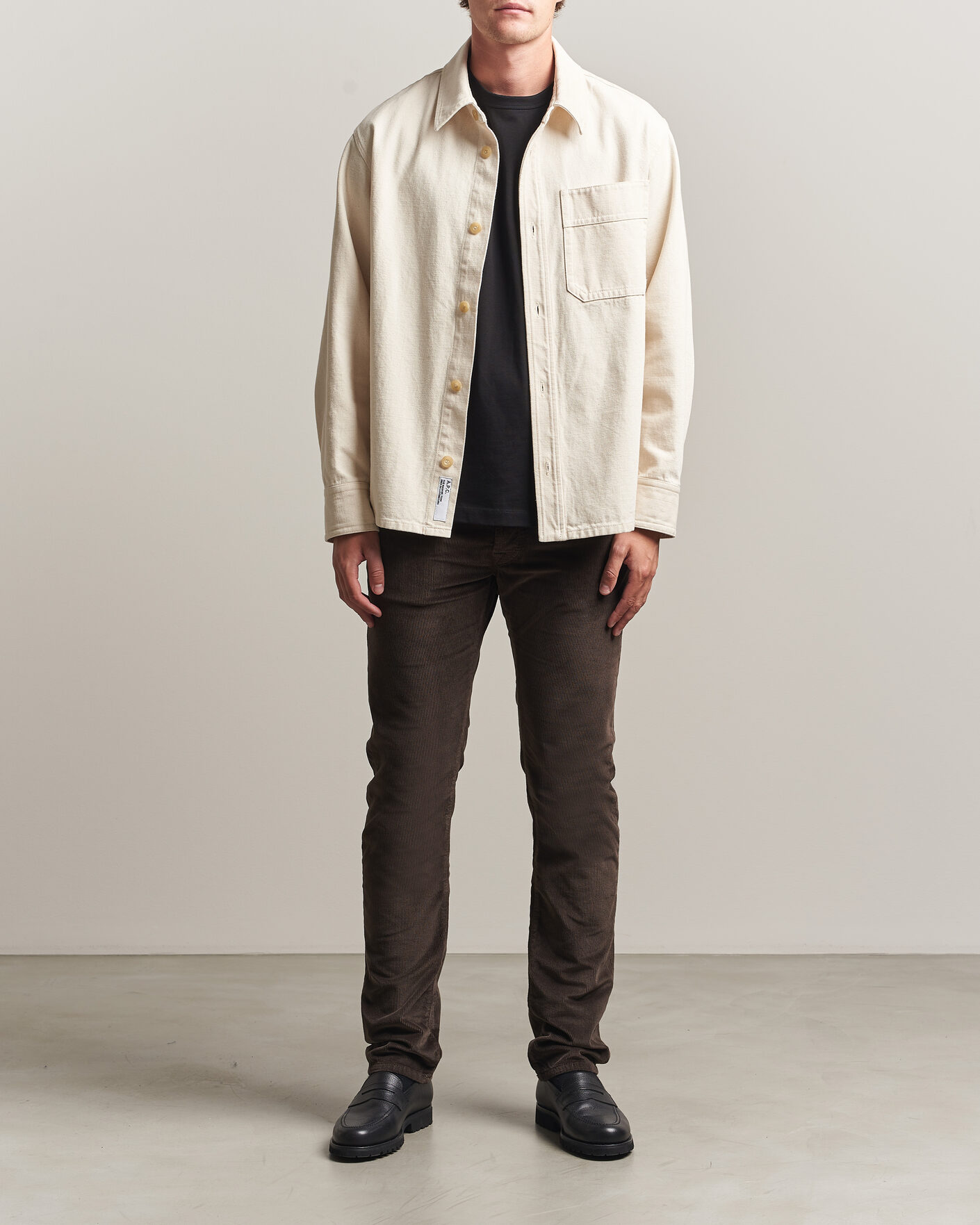 Hombres | Pantalones | Jacob Cohën | Bard 5-Pocket Medium Corduroy Trousers Brown