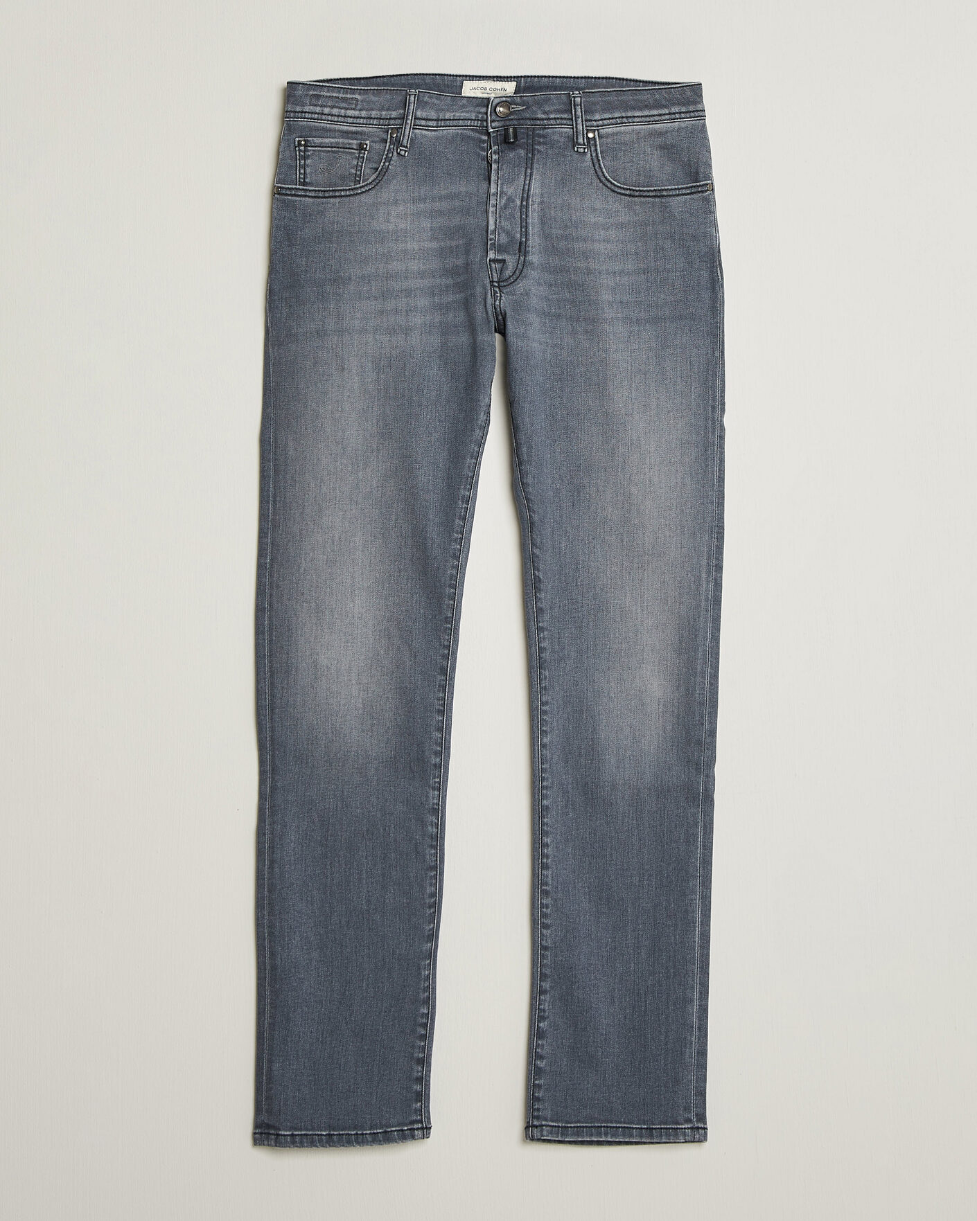 Hombres | Vaqueros | Jacob Cohën | Bard Slim Fit Stretch Jeans Light Grey