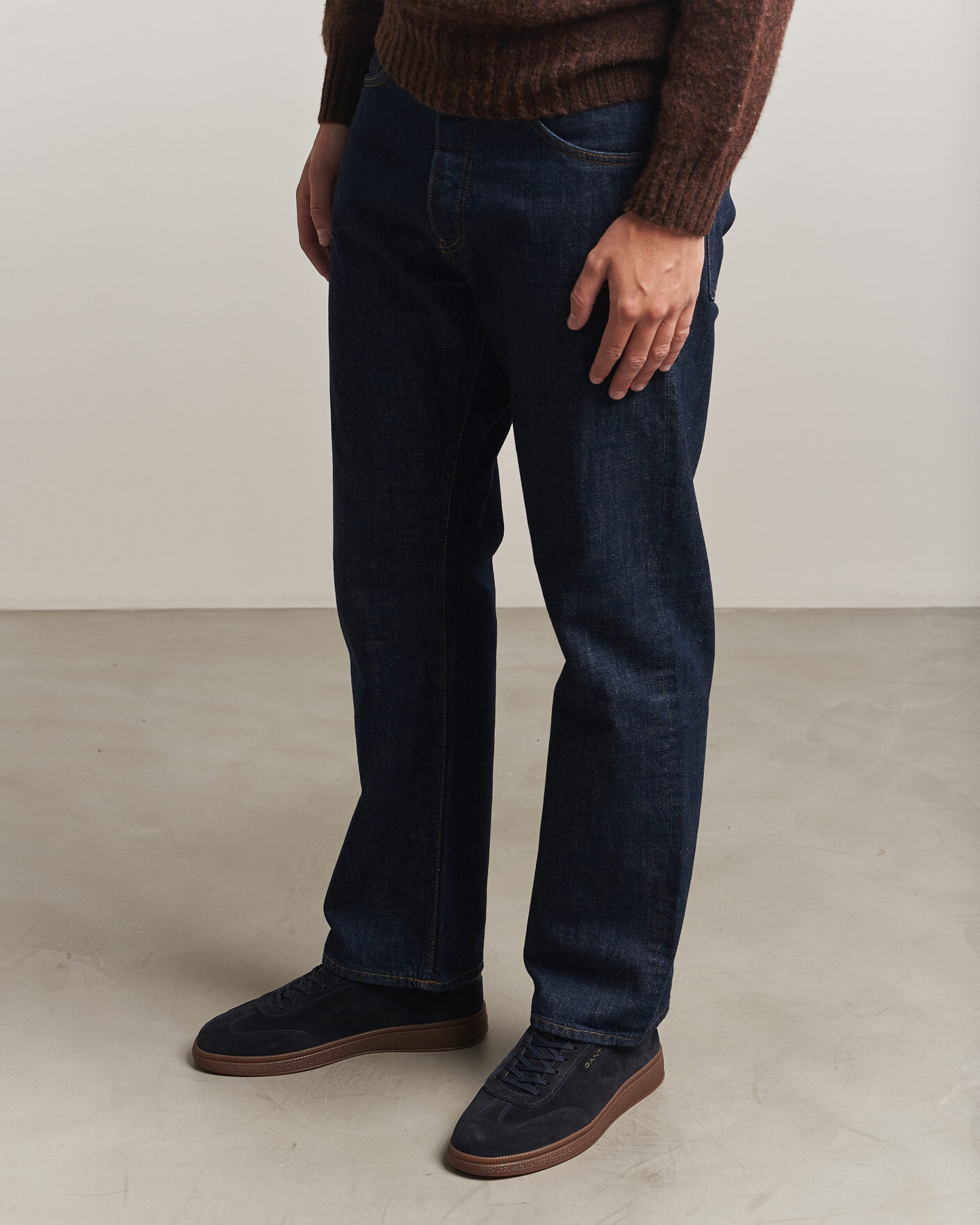Hombres | Zapatillas | Gant | Cuzmo Suede Sneaker Marine