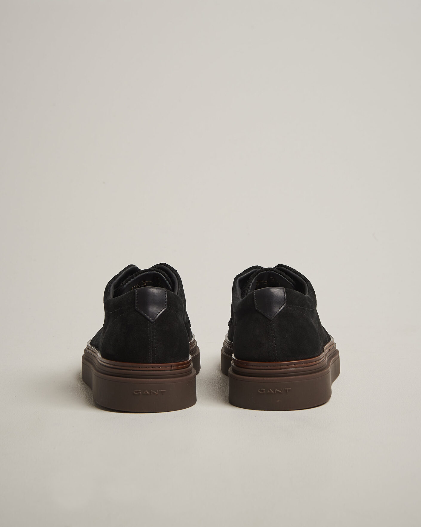 Hombres | Zapatillas | Gant | Kinzoon Suede Derby Sneaker Black