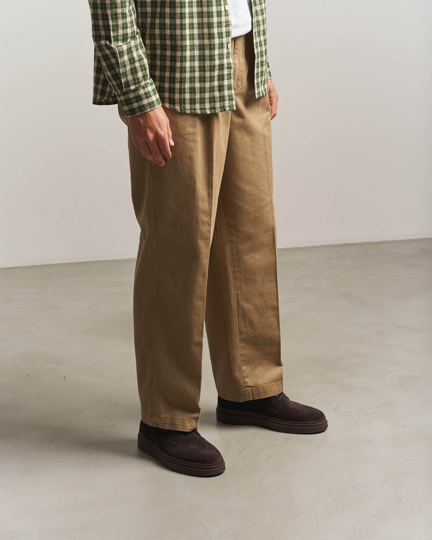 Hombres | Zapatillas | Gant | Kinzoon Suede Derby Sneaker Espresso Brown