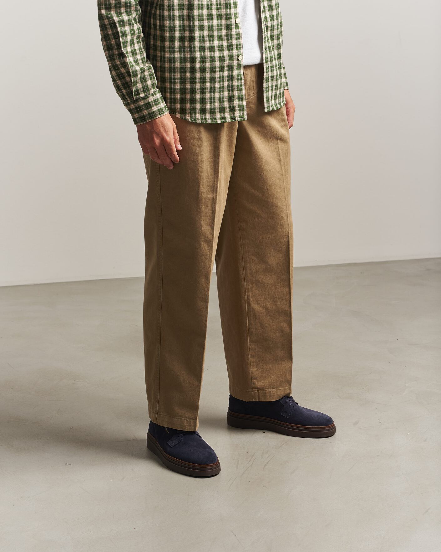 Hombres | Zapatillas | Gant | Kinzoon Suede Derby Sneaker Marine