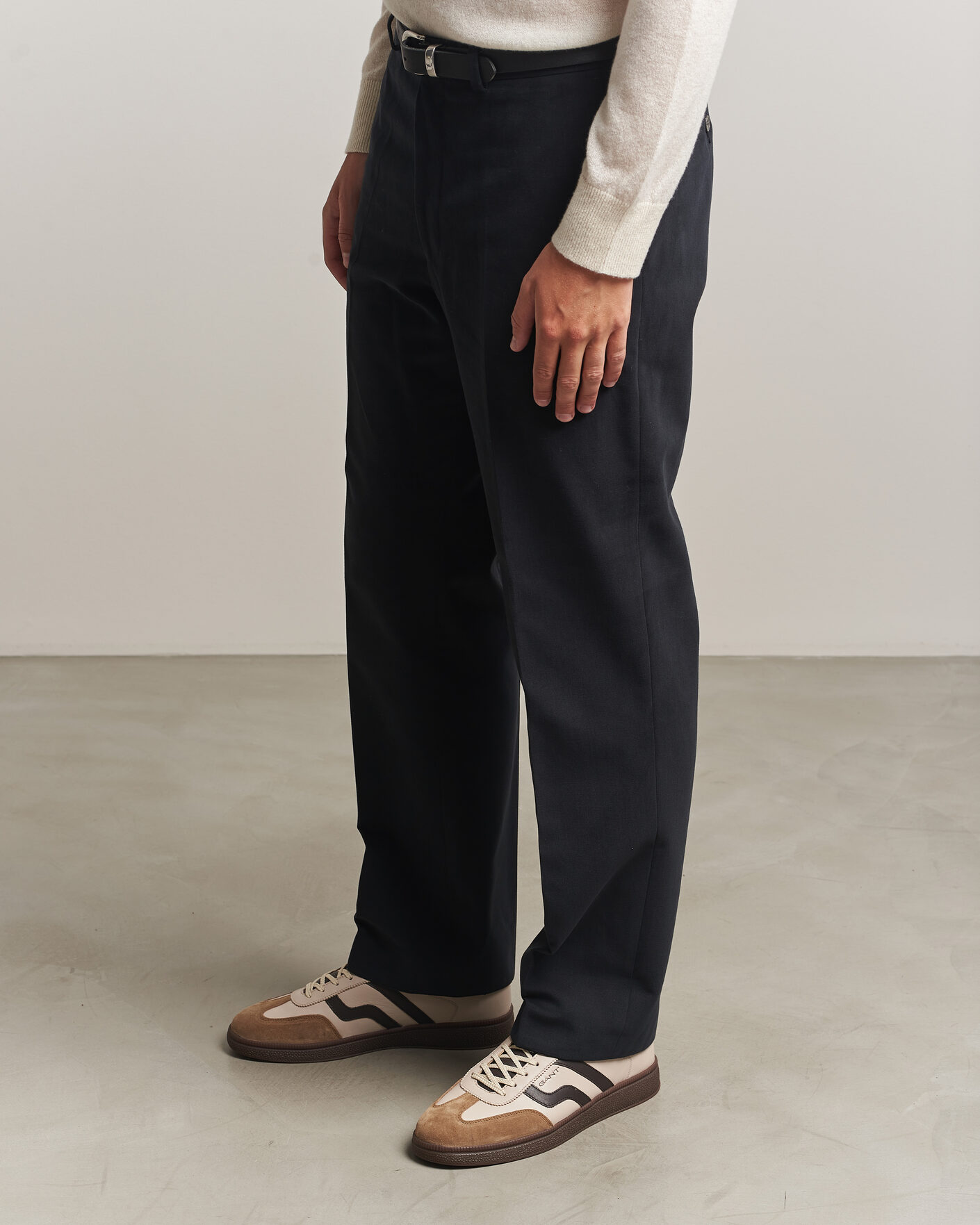Hombres | Zapatillas | Gant | Cuzmo Leather/Suede Sneaker Beige/Brown