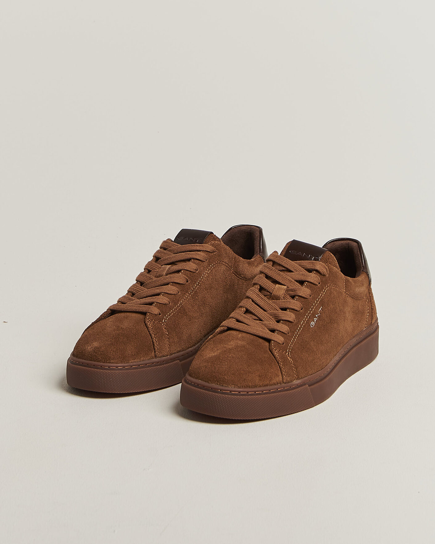 Hombres | Zapatillas | Gant | Mc Julien Suede Sneaker Chestnut