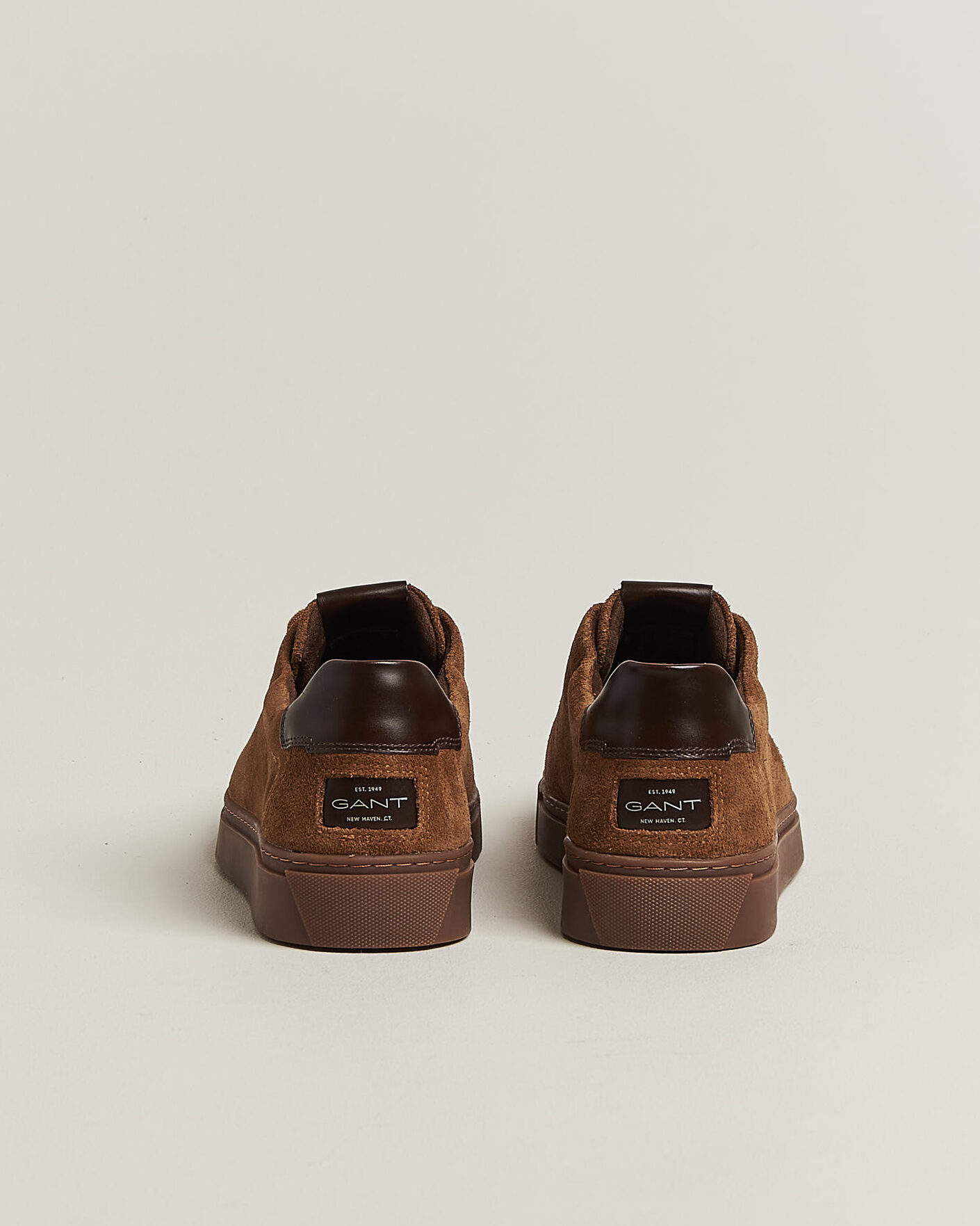 Hombres | Zapatillas | Gant | Mc Julien Suede Sneaker Chestnut