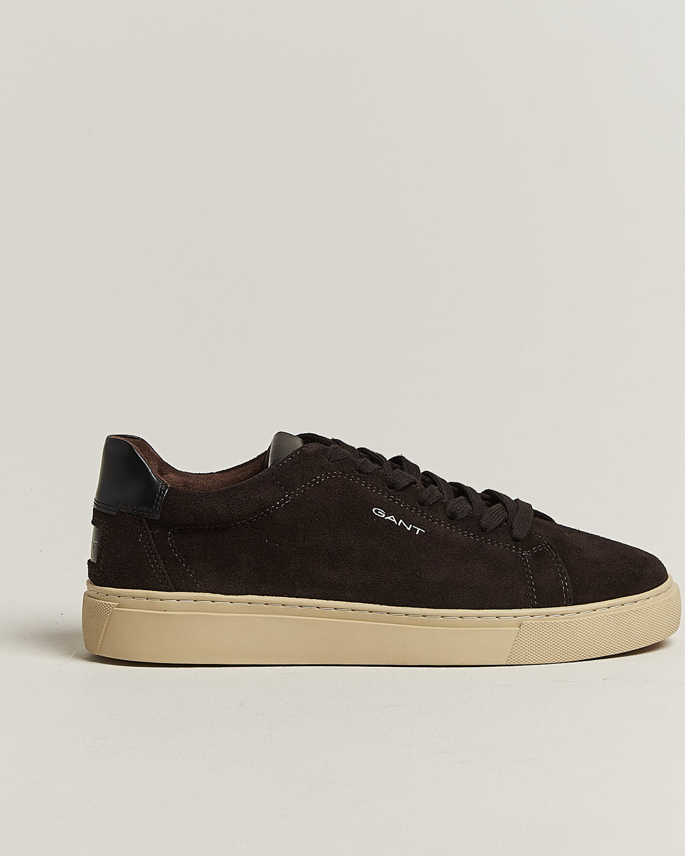 Hombres | Zapatillas | Gant | Mc Julien Suede Sneaker Dark Brown