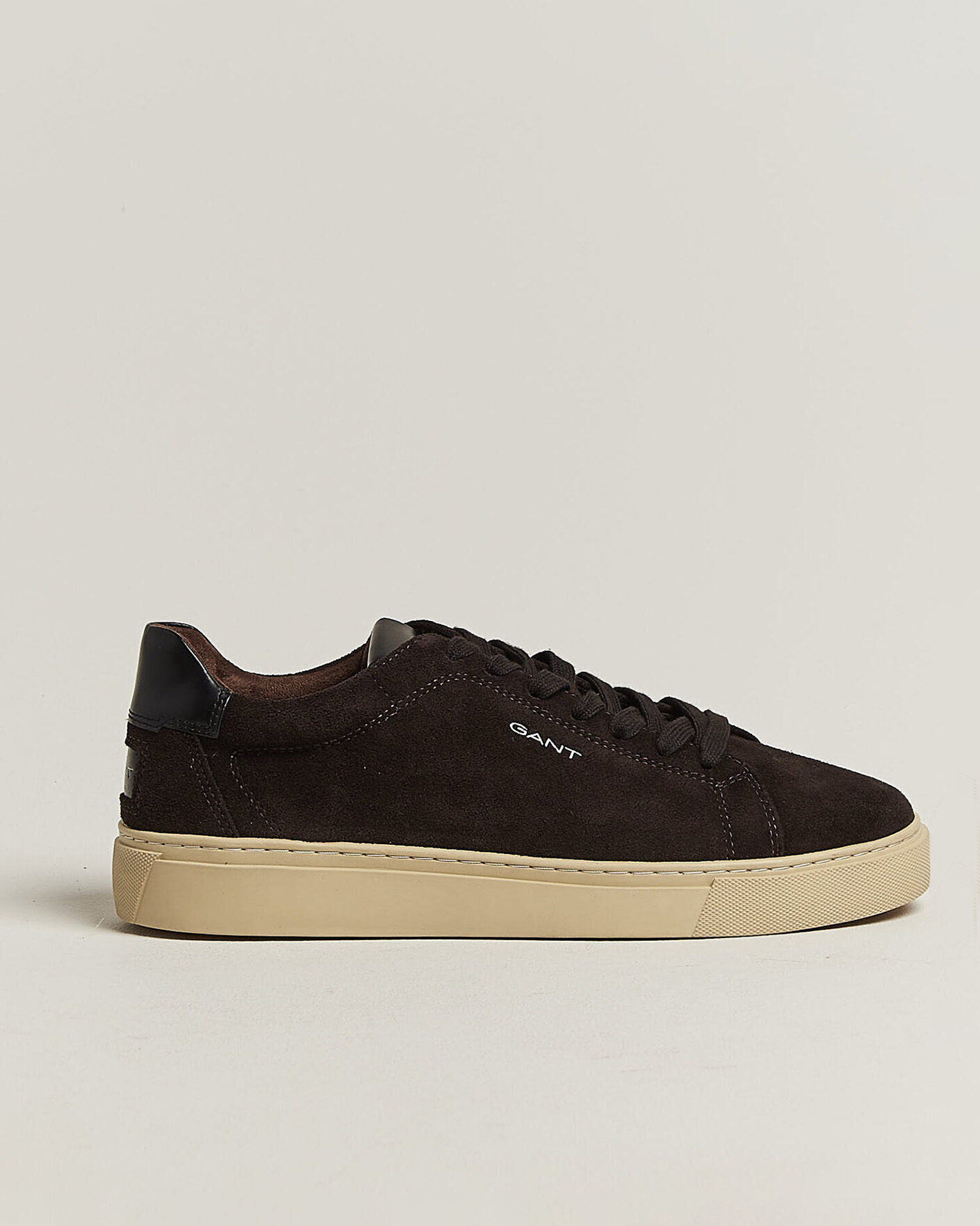 Hombres | Zapatillas | Gant | Mc Julien Suede Sneaker Dark Brown