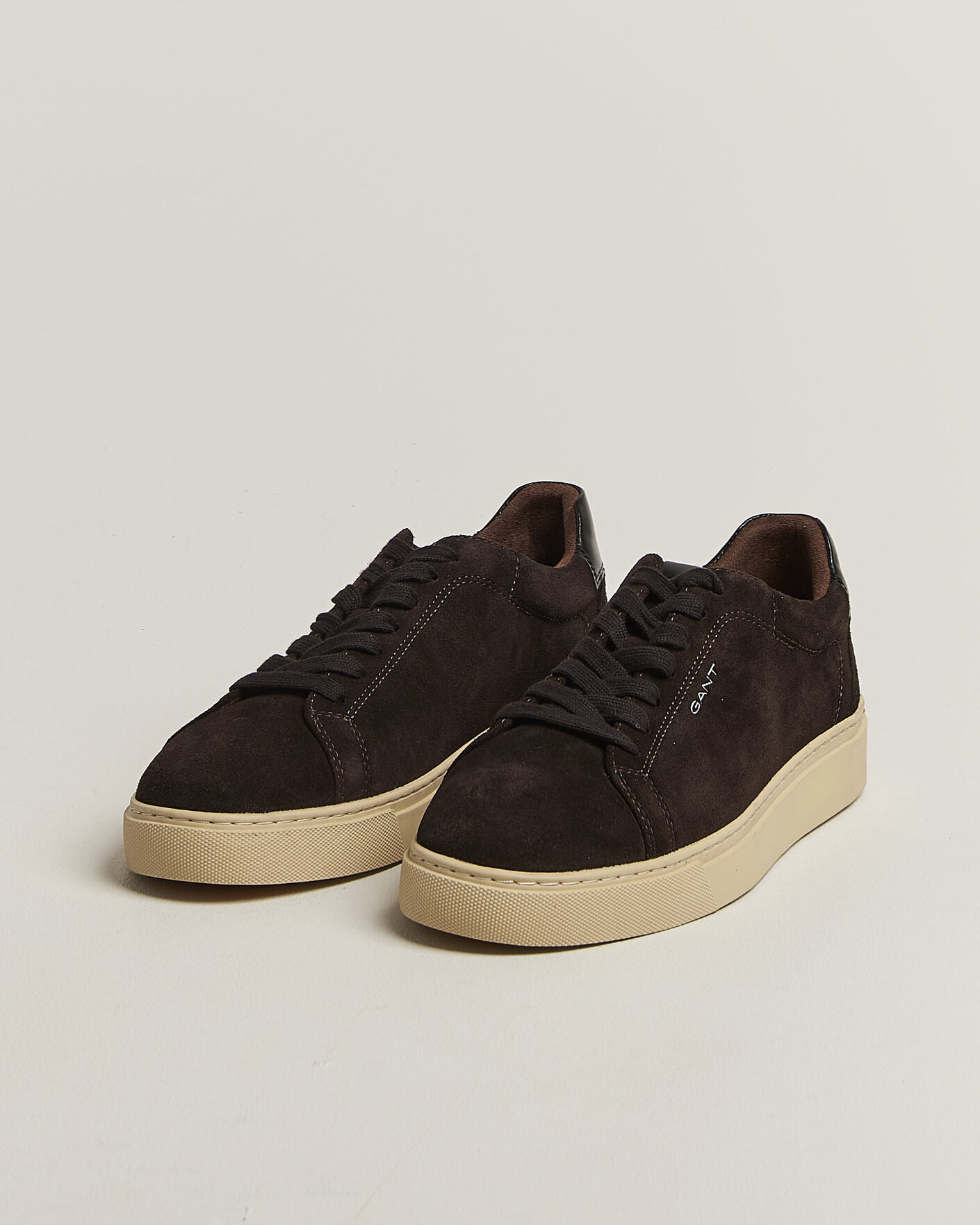 Hombres | Zapatillas | Gant | Mc Julien Suede Sneaker Dark Brown