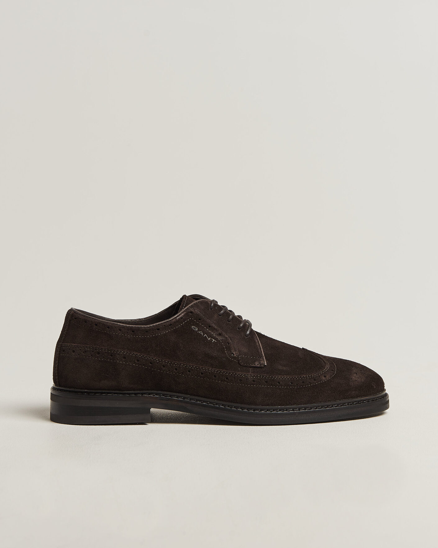 Hombres | Zapatos brogues | Gant | Bidford Suede Brogues Dark Brown