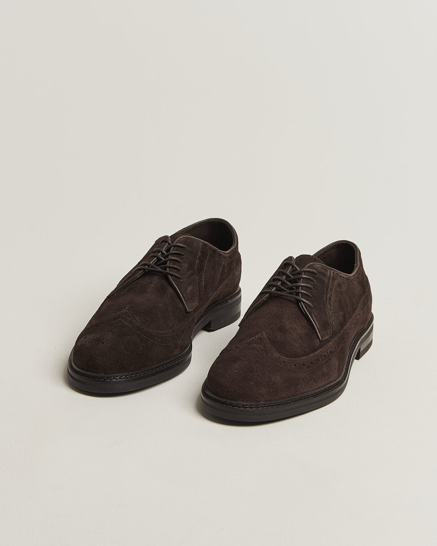 Hombres | Zapatos brogues | Gant | Bidford Suede Brogues Dark Brown
