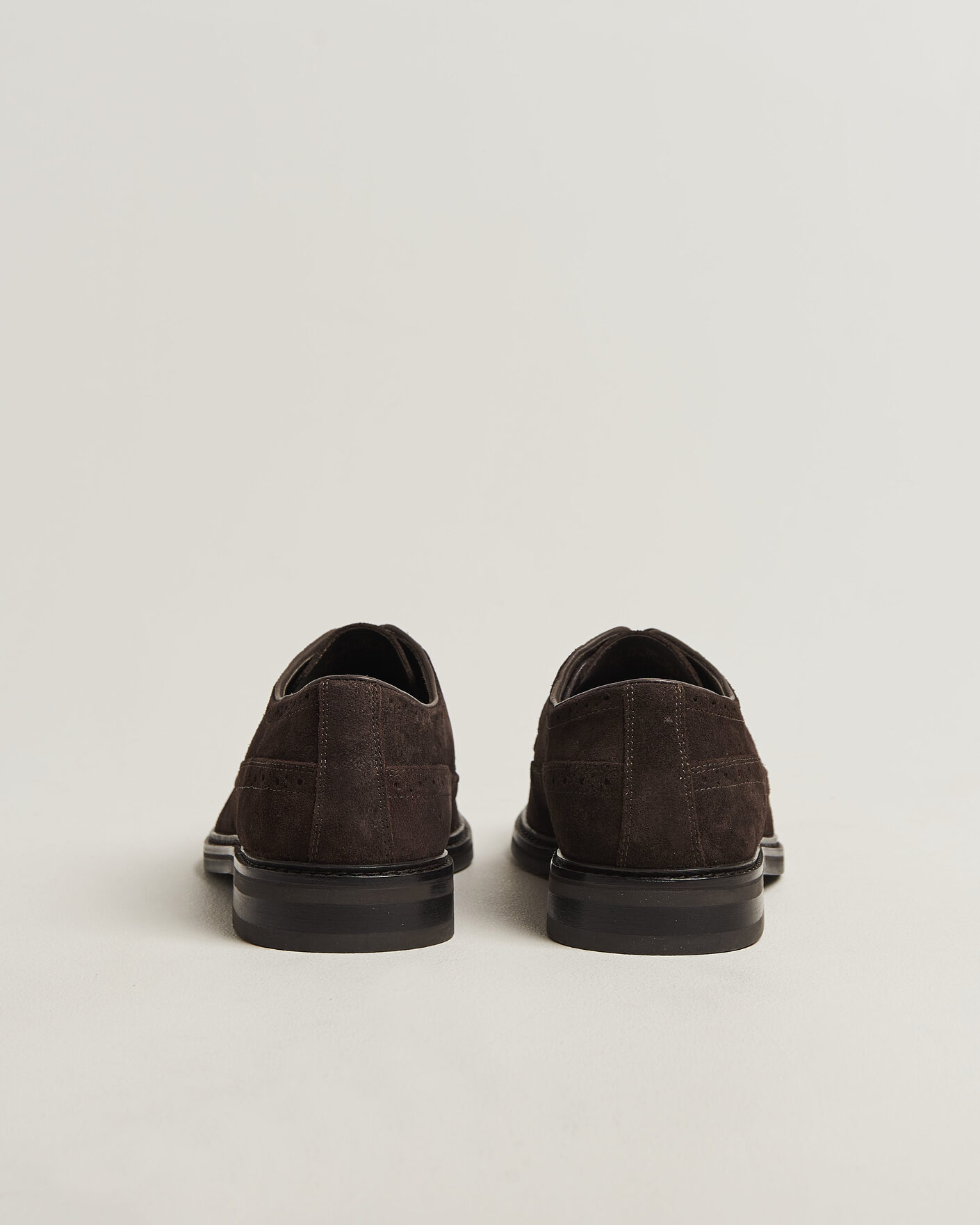 Hombres | Zapatos brogues | Gant | Bidford Suede Brogues Dark Brown
