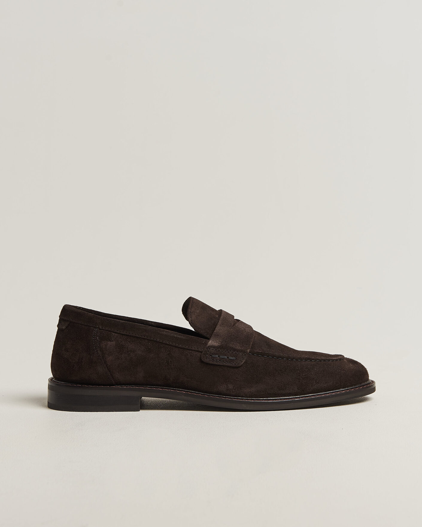 Hombres | Mocasines | Gant | Lozham Suede Loafer Dark Brown