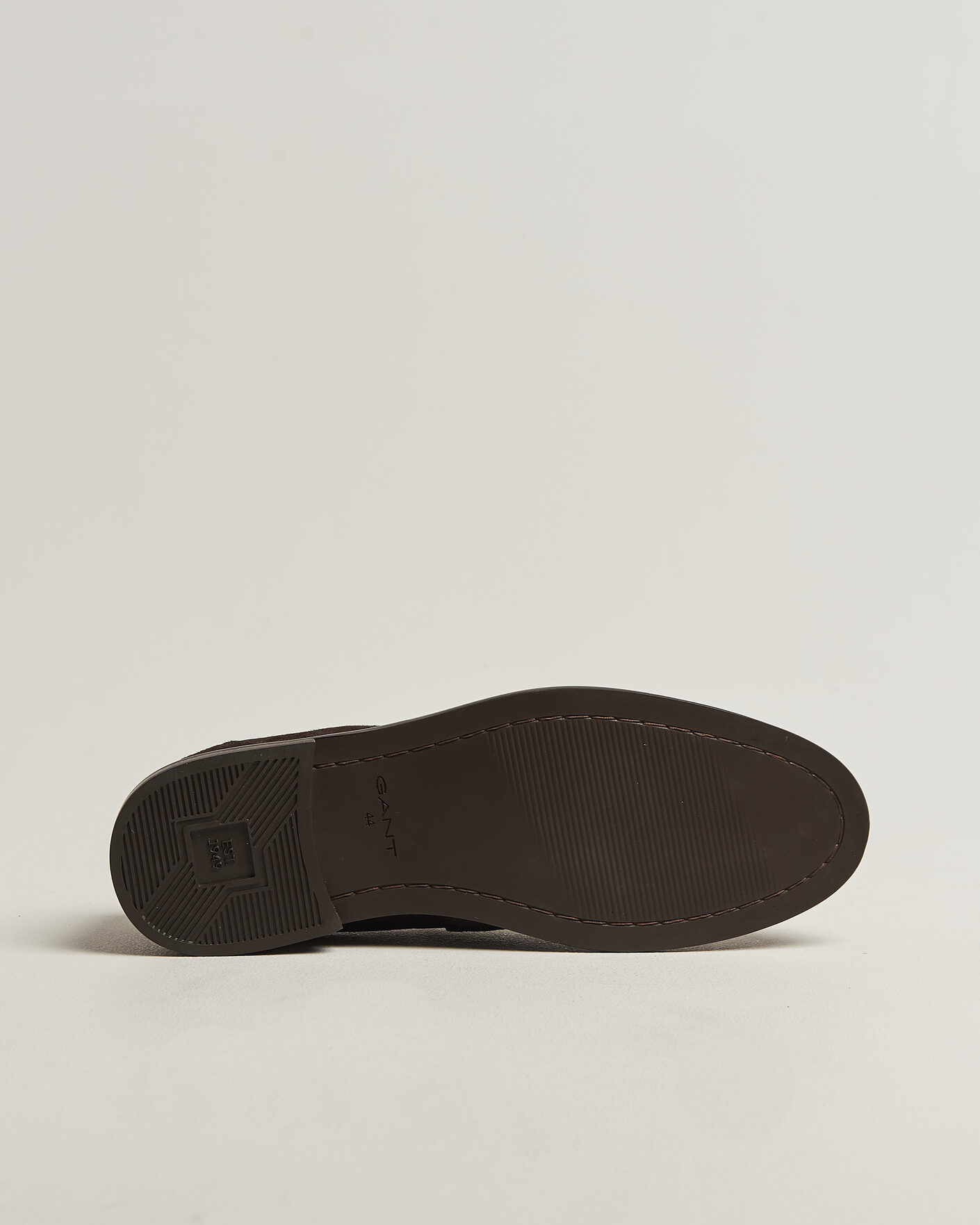Hombres | Mocasines | Gant | Lozham Suede Loafer Dark Brown