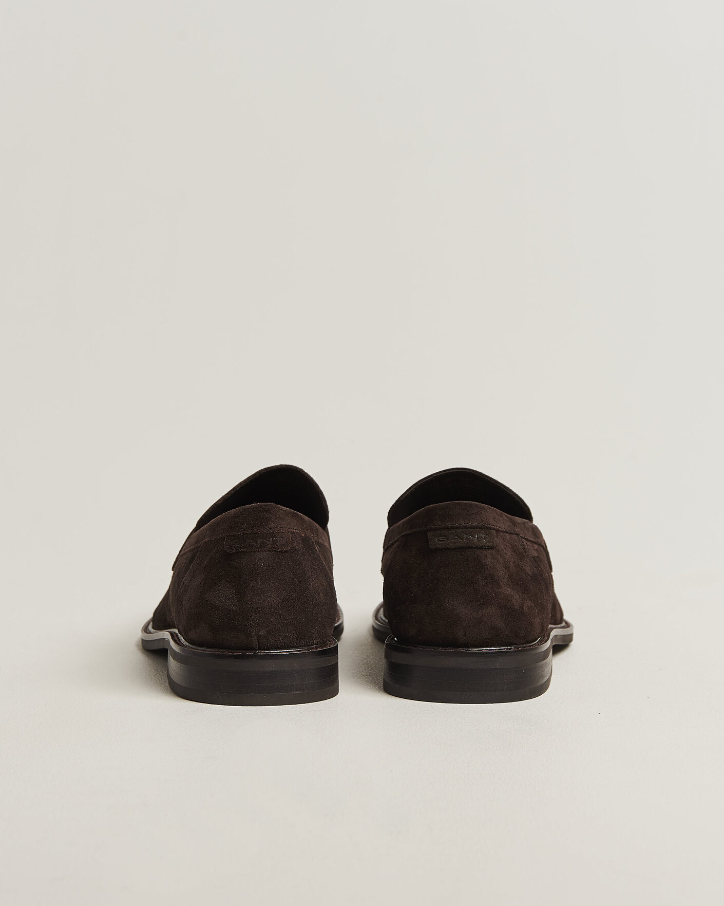 Hombres | Mocasines | Gant | Lozham Suede Loafer Dark Brown