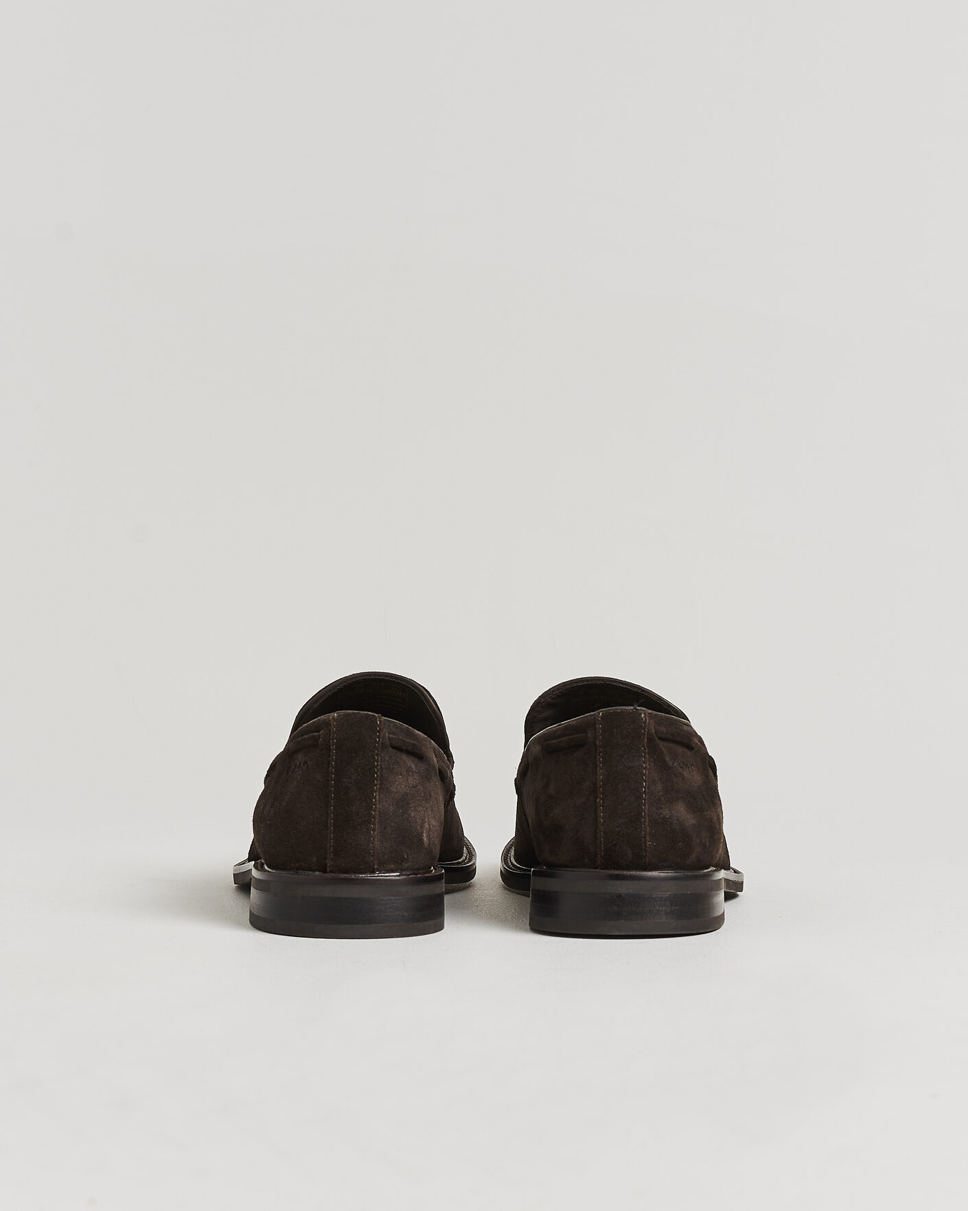 Hombres | Mocasines | Gant | Lozham Suede Tassle Loafer Dark Brown