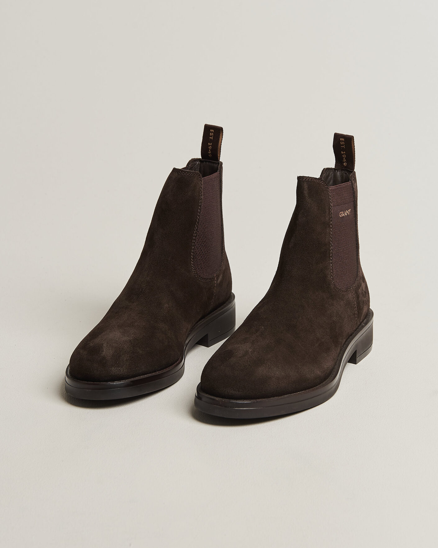 Hombres | Botas | Gant | Prepdale Suede Chelsea Boot Espresso Brown
