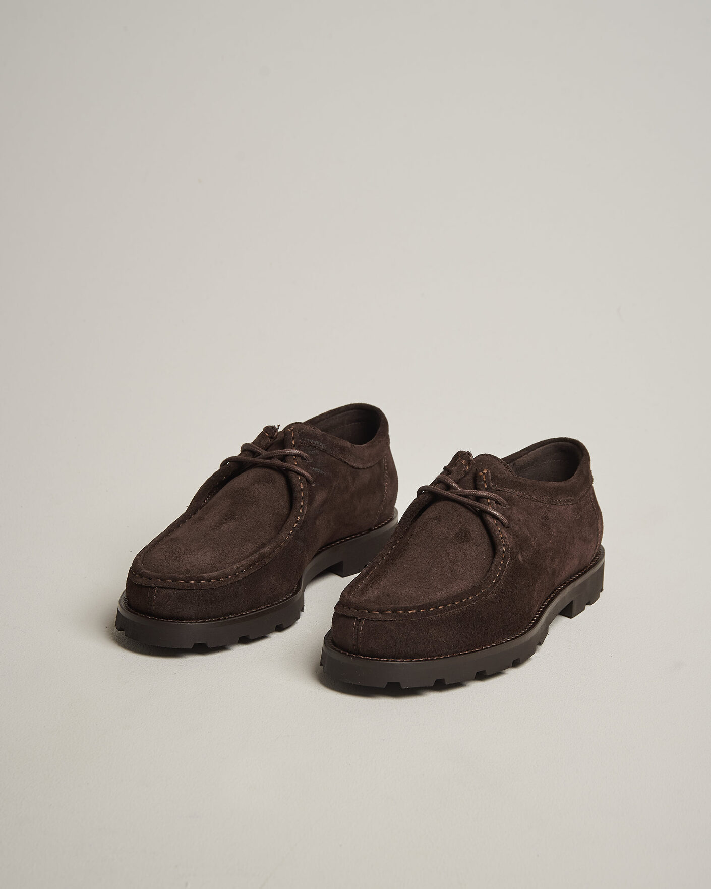 Hombres | Zapatos derby | Gant | Tratton Suede Derby Espresso Brown