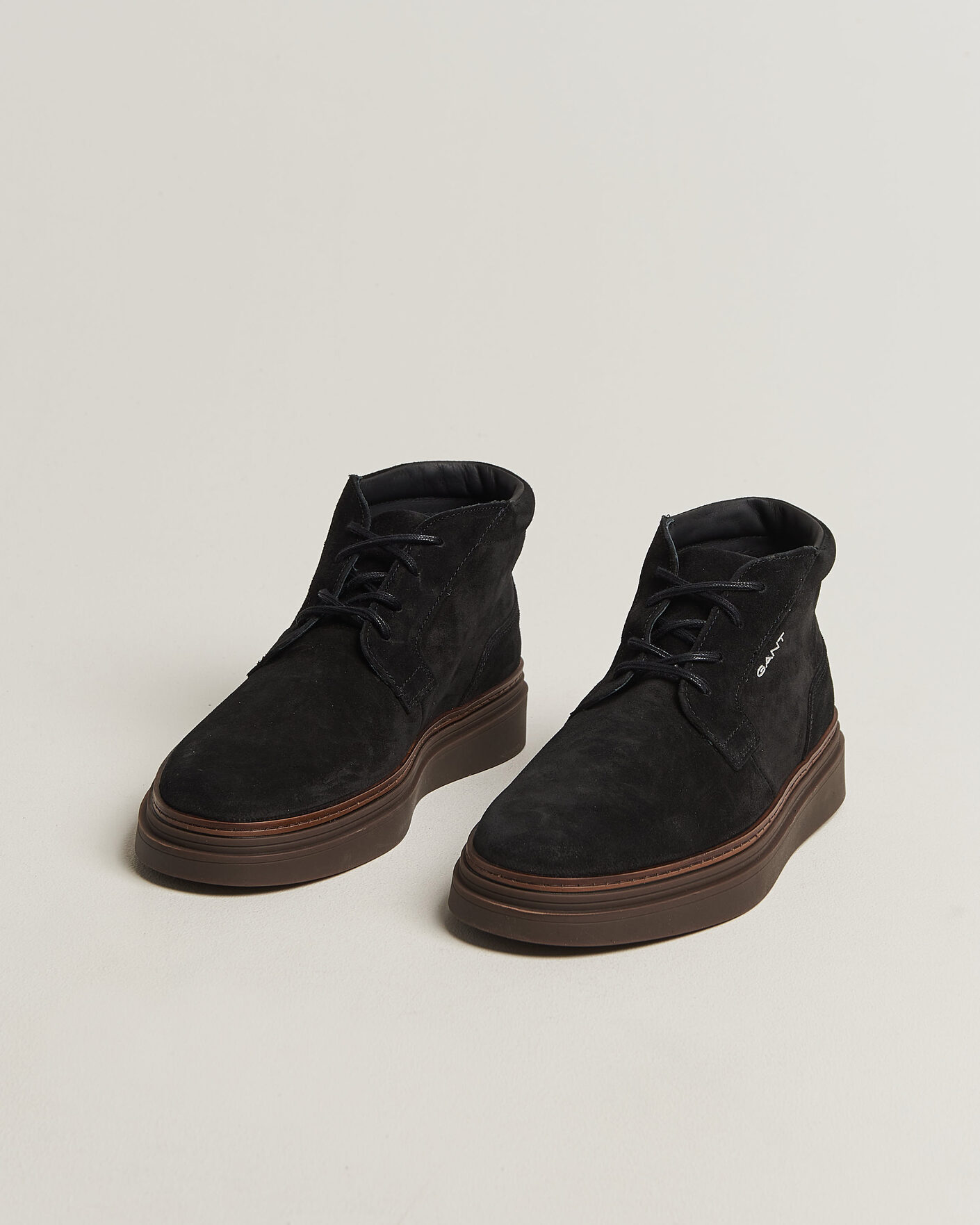 Hombres | Botas | Gant | Kinzoon Suede Chukka Boot Black