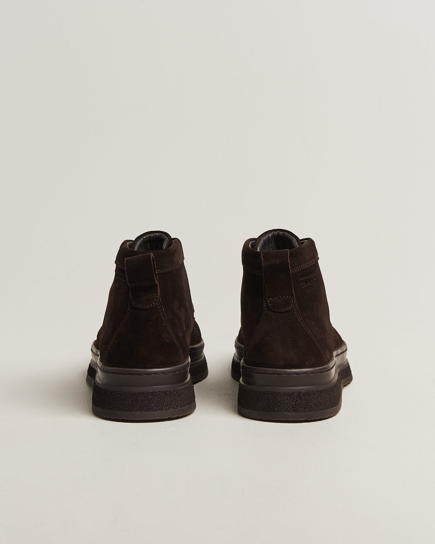 Hombres | Botas | Gant | Blistown Shearling Suede Moc Toe Boot Espresso Brown