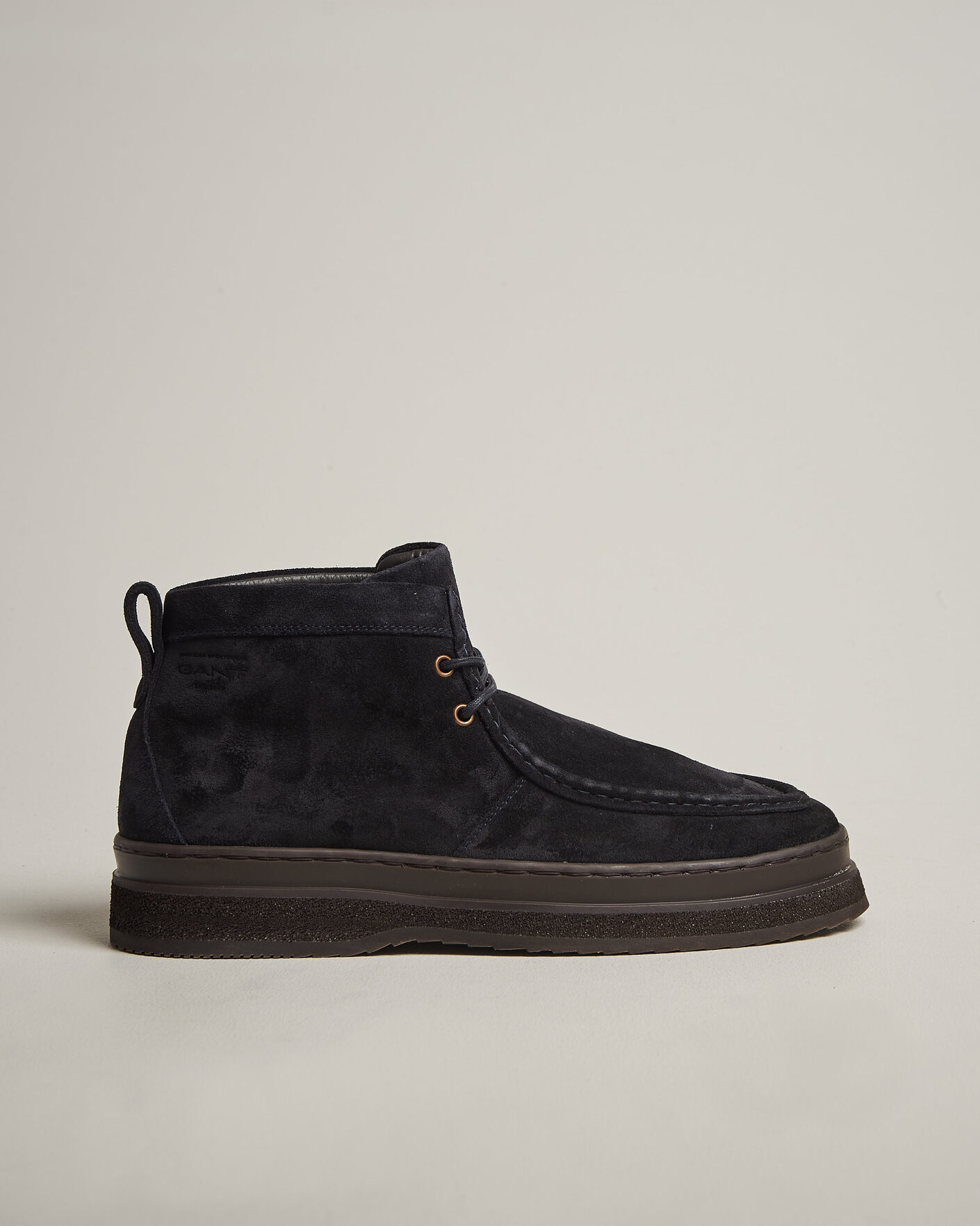 Hombres | Botas | Gant | Blistown Shearling Suede Moc Toe Boot Marine