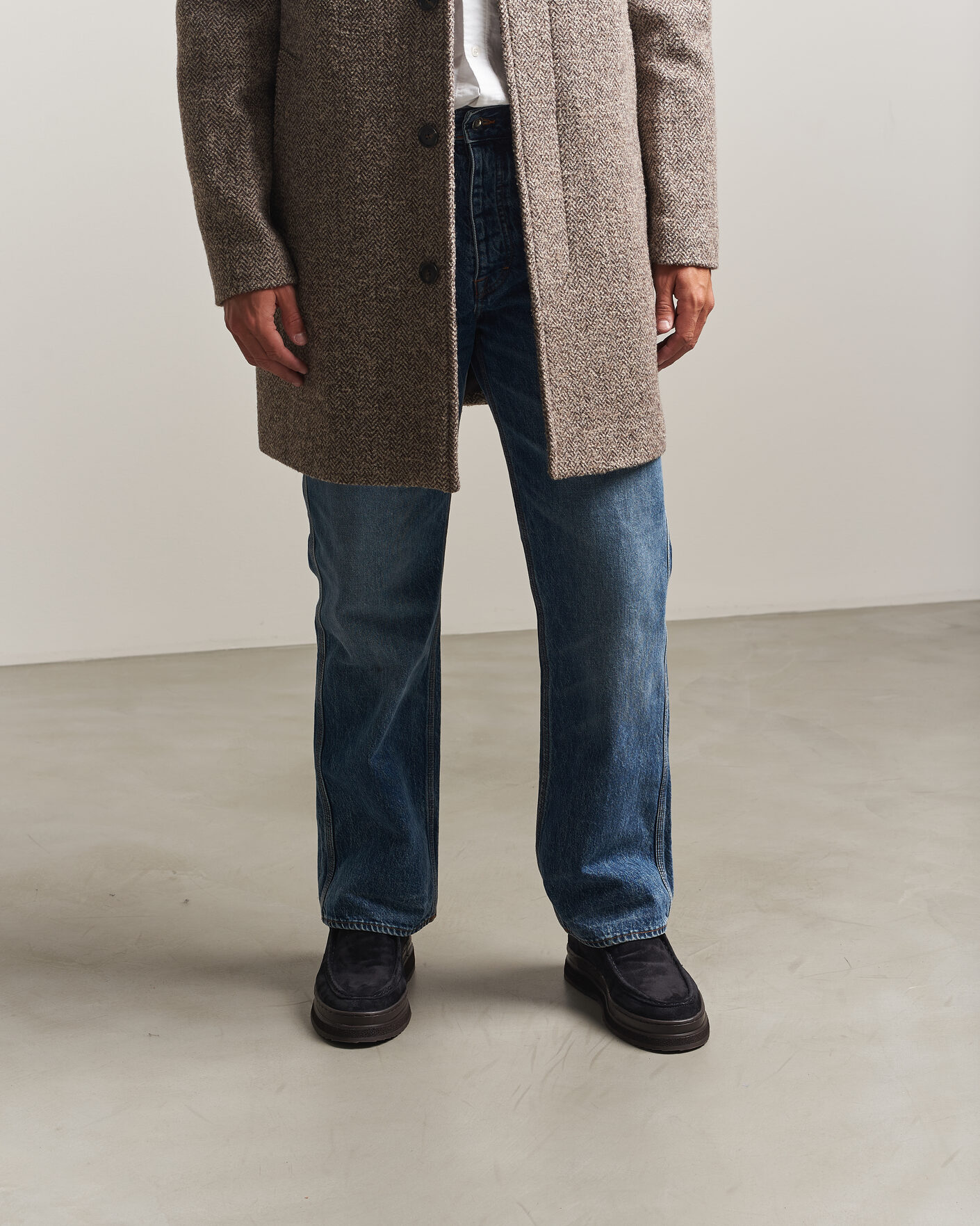 Hombres | Botas | Gant | Blistown Shearling Suede Moc Toe Boot Marine