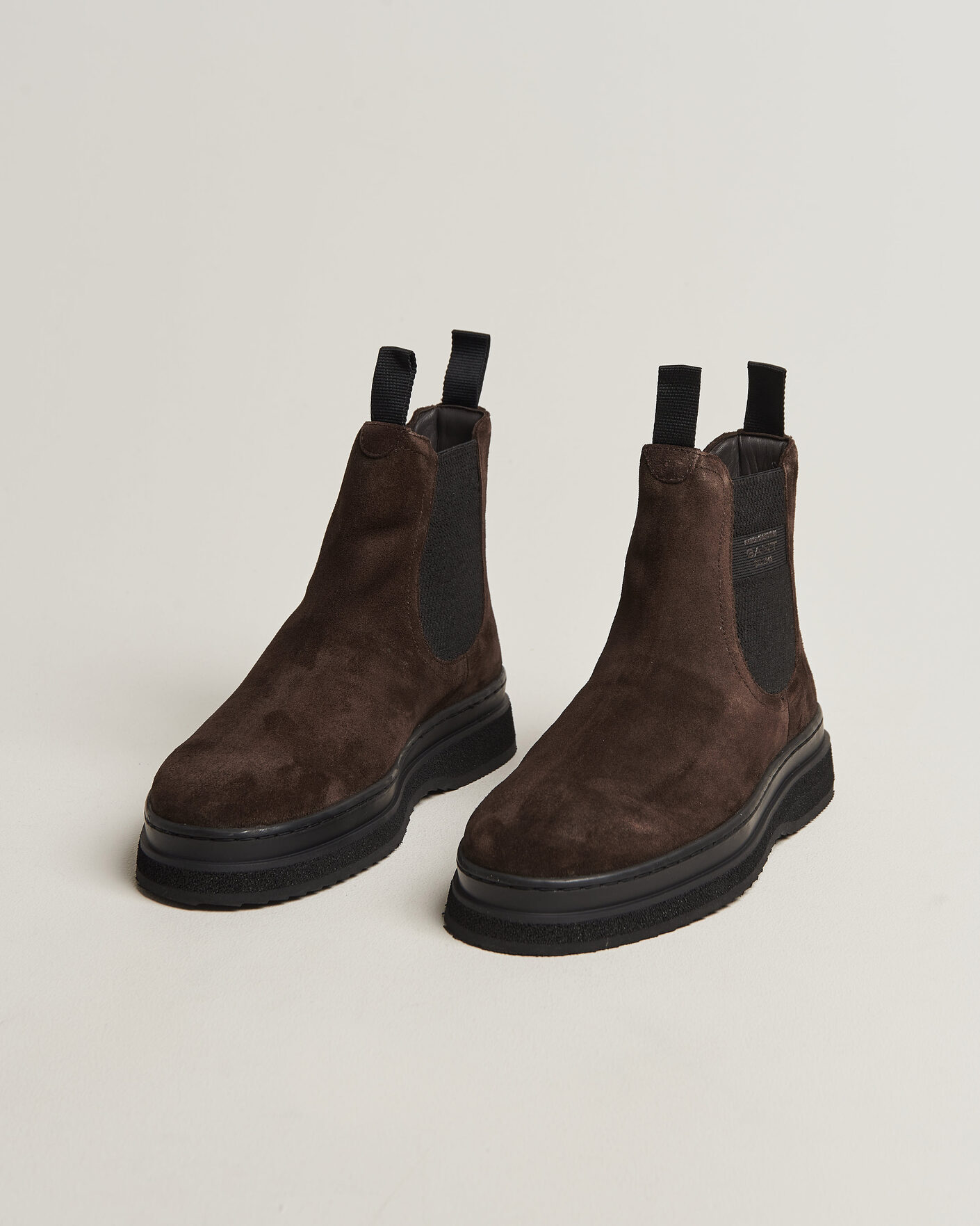 Hombres | Botas | Gant | Blistown Shearling Suede Chelsea Boot Espresso Brown