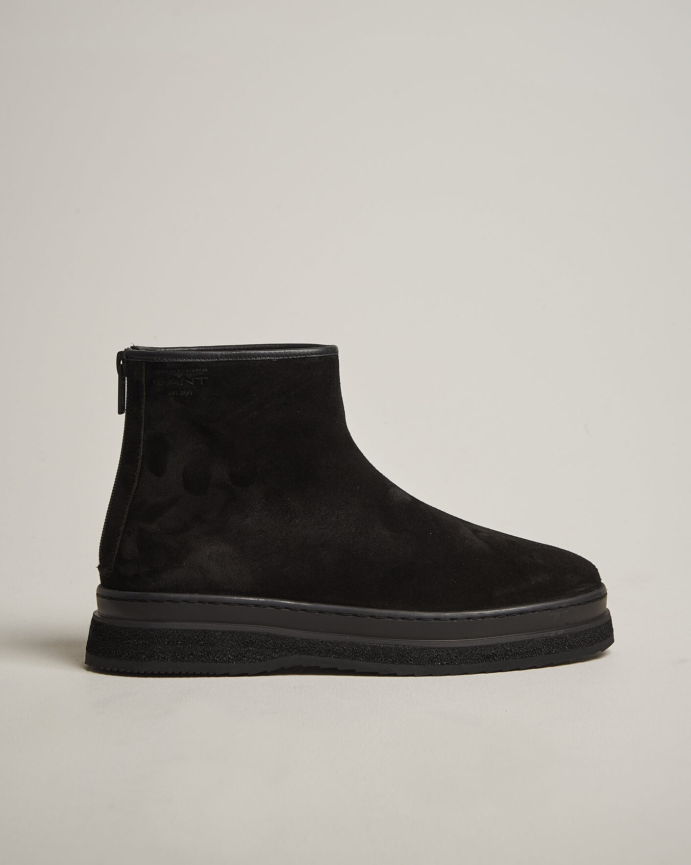 Hombres | Botas | Gant | Blistown Shearling Suede Curling Boot Black