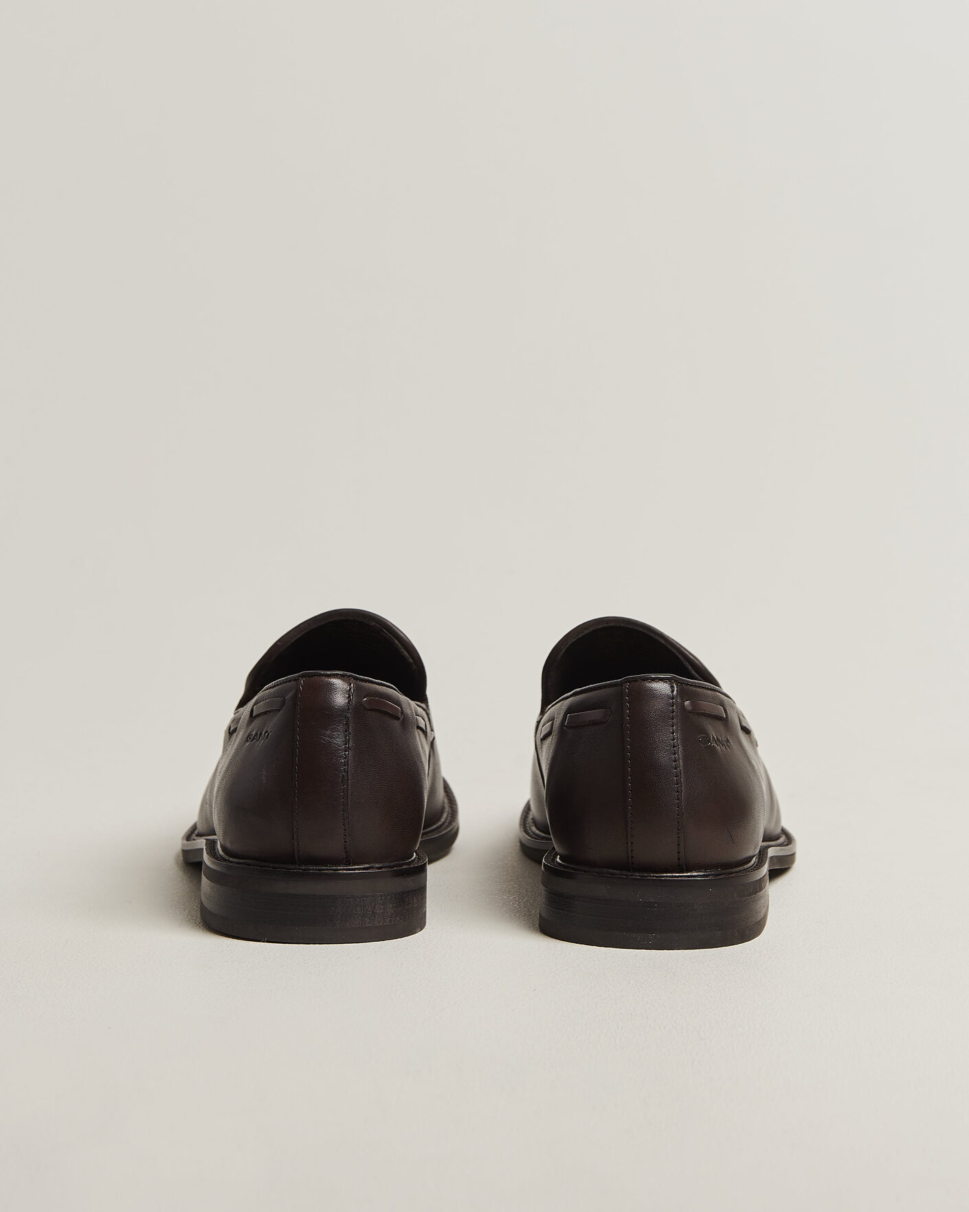 Hombres | Mocasines | Gant | Lozham Leather Tassle Loafer Dark Brown