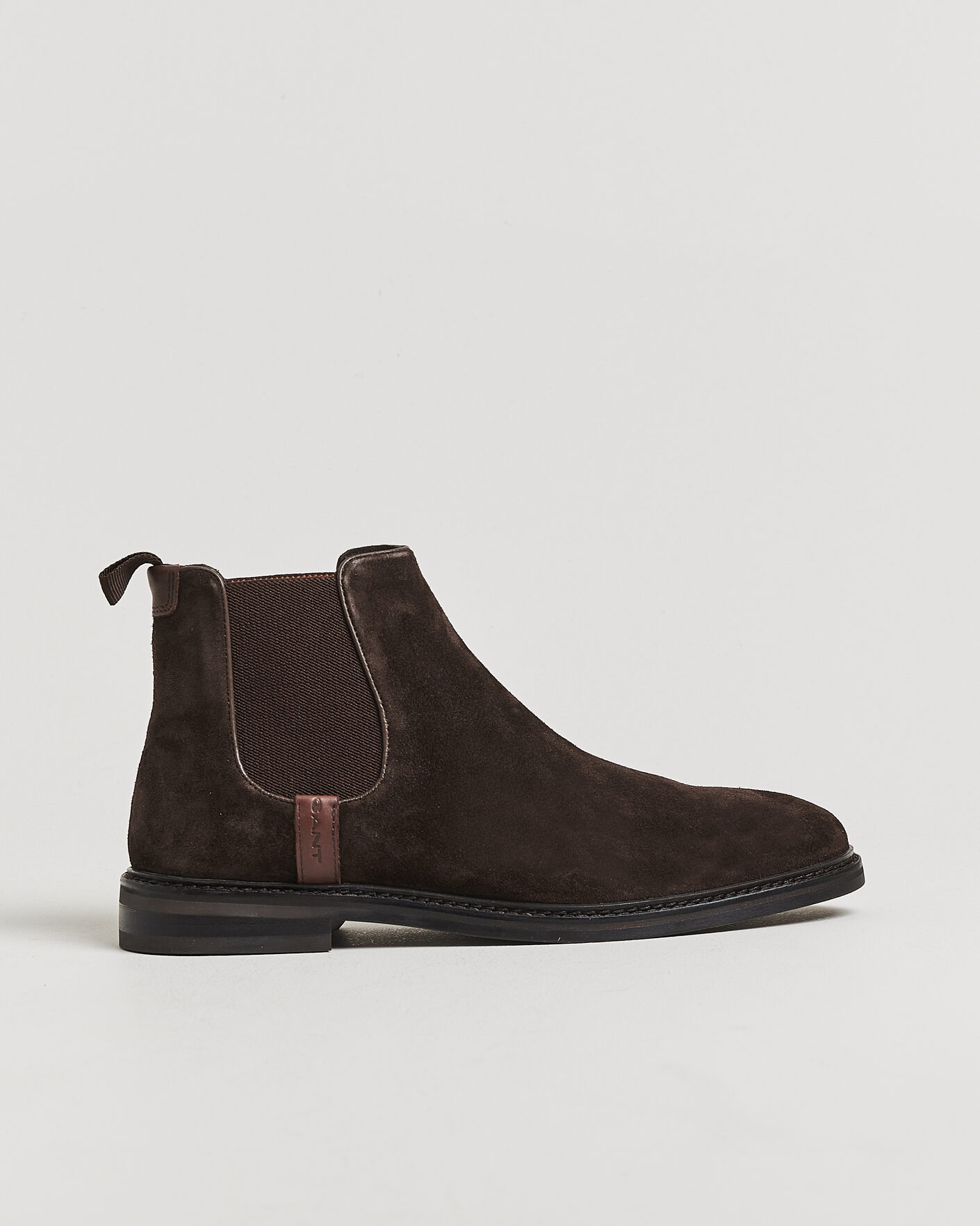 Hombres | Botas | Gant | Bidford Suede Chelsea Boot Dark Brown