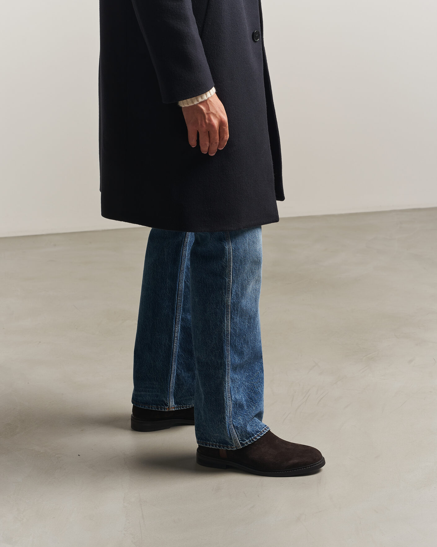 Hombres | Botas | Gant | Bidford Suede Chelsea Boot Dark Brown