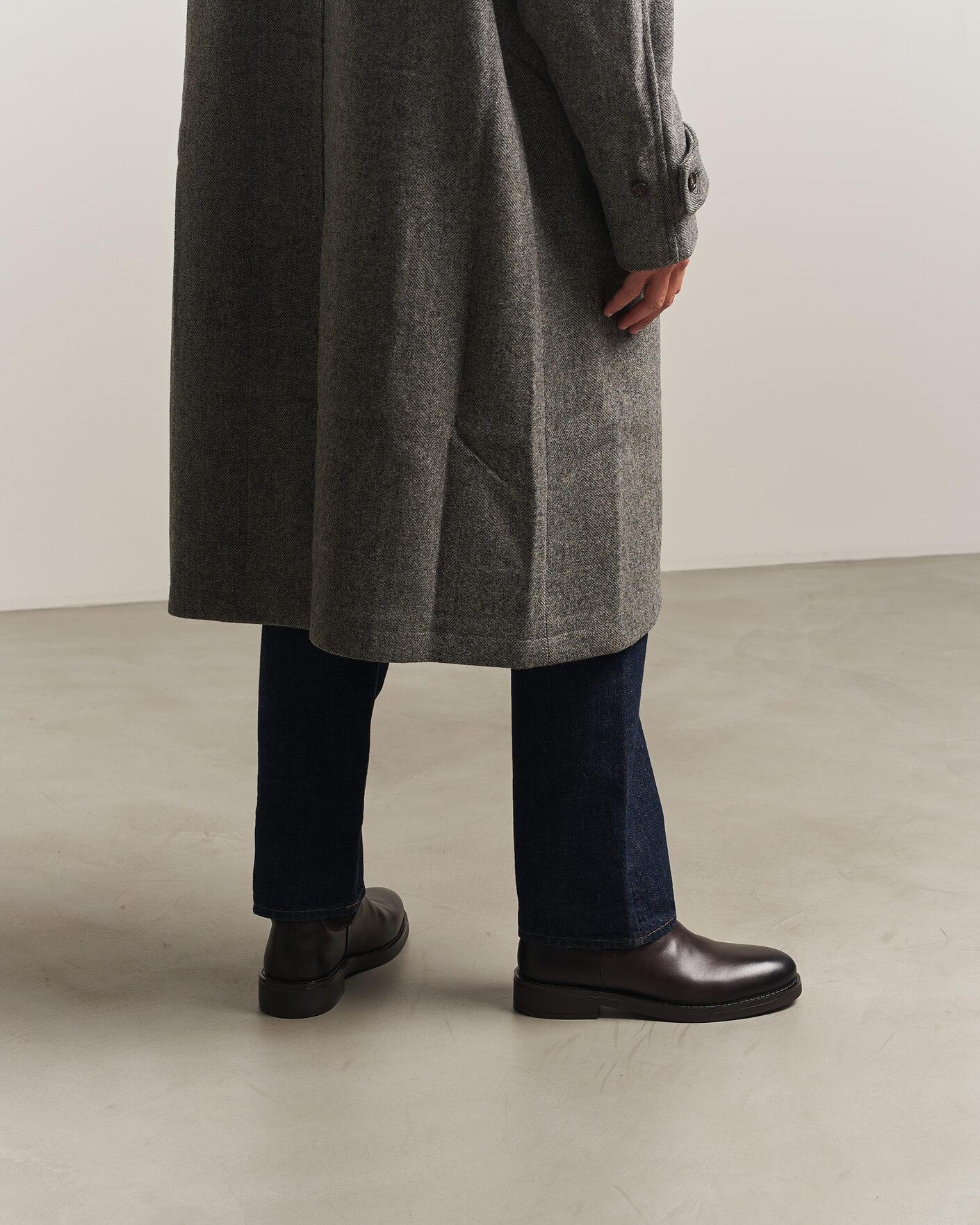 Hombres | Botas | Gant | Prepdale Leather Chelsea Boot Dark Brown